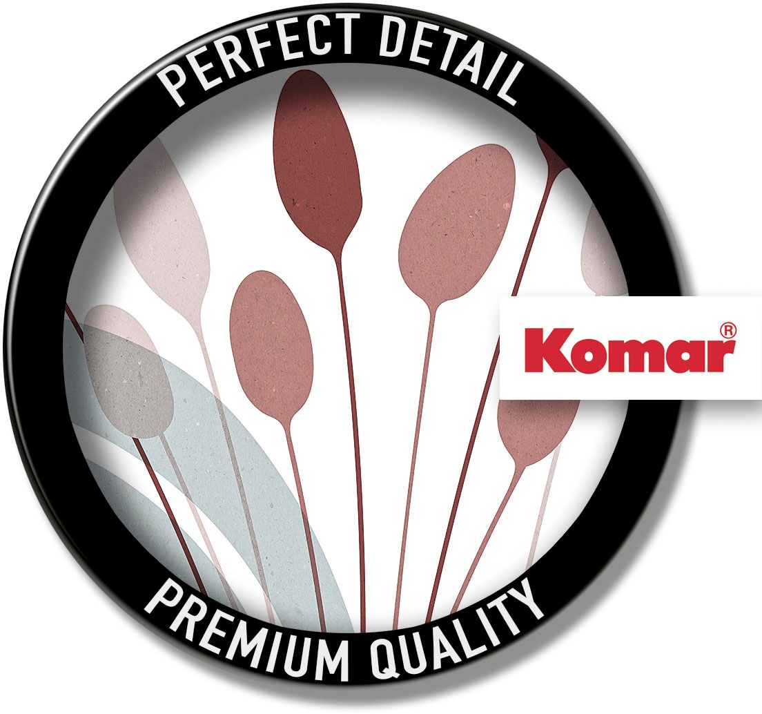 Komar Wandbild »Bohemian Cattail«, (1 St.), Deutsches Premium-Poster Fotopapier mit seidenmatter Oberfläche und hoher Lichtbeständigkeit. Für fotorealistische Drucke mit gestochen scharfen Details und hervorragender Farbbrillanz. 