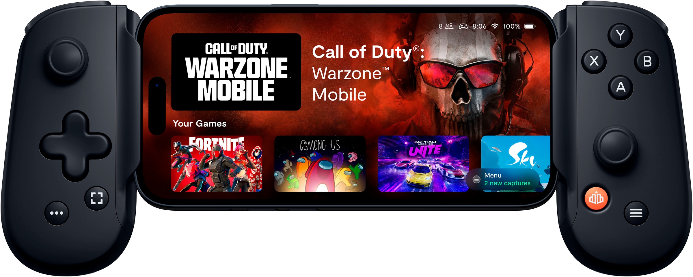 Controller »Mobiler Gaming-Controller für die iPhone 15/16-Serien und Android«