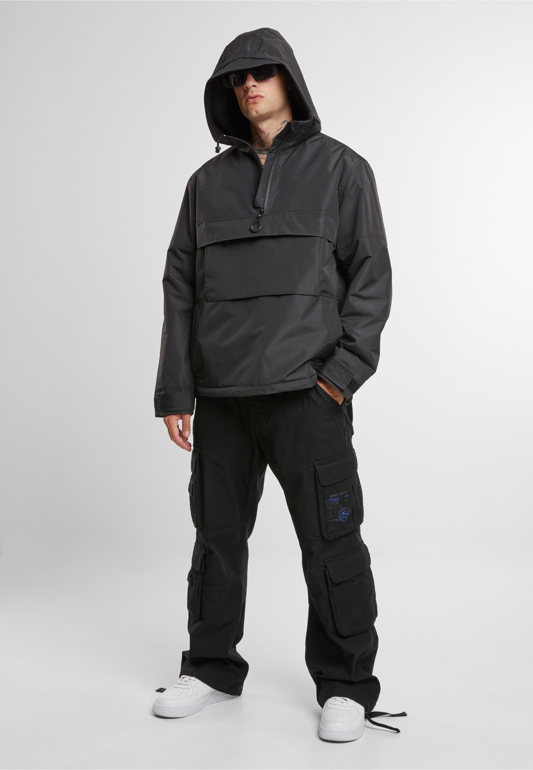 Brandit Windbreaker »Brandit Brandit Men Windbreaker Arctic« 1 Stk. tlg. mit Kapuze