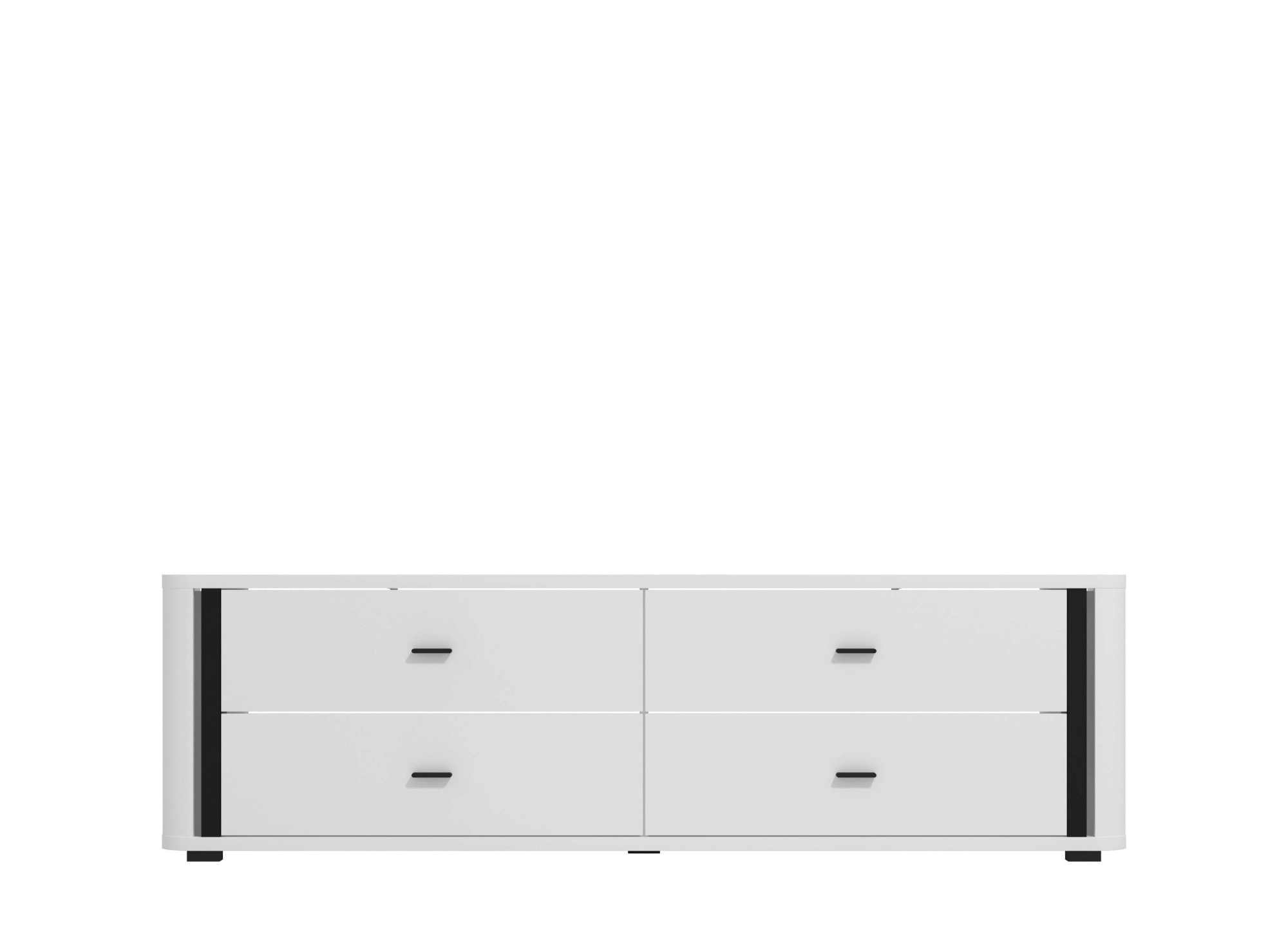 INOSIGN TV-Bank »York, TV-Kommode, TV-Schrank, TV-Bank«, mit 4 geräumigen Schubladen, Breite 176,5 cm, wandmontage