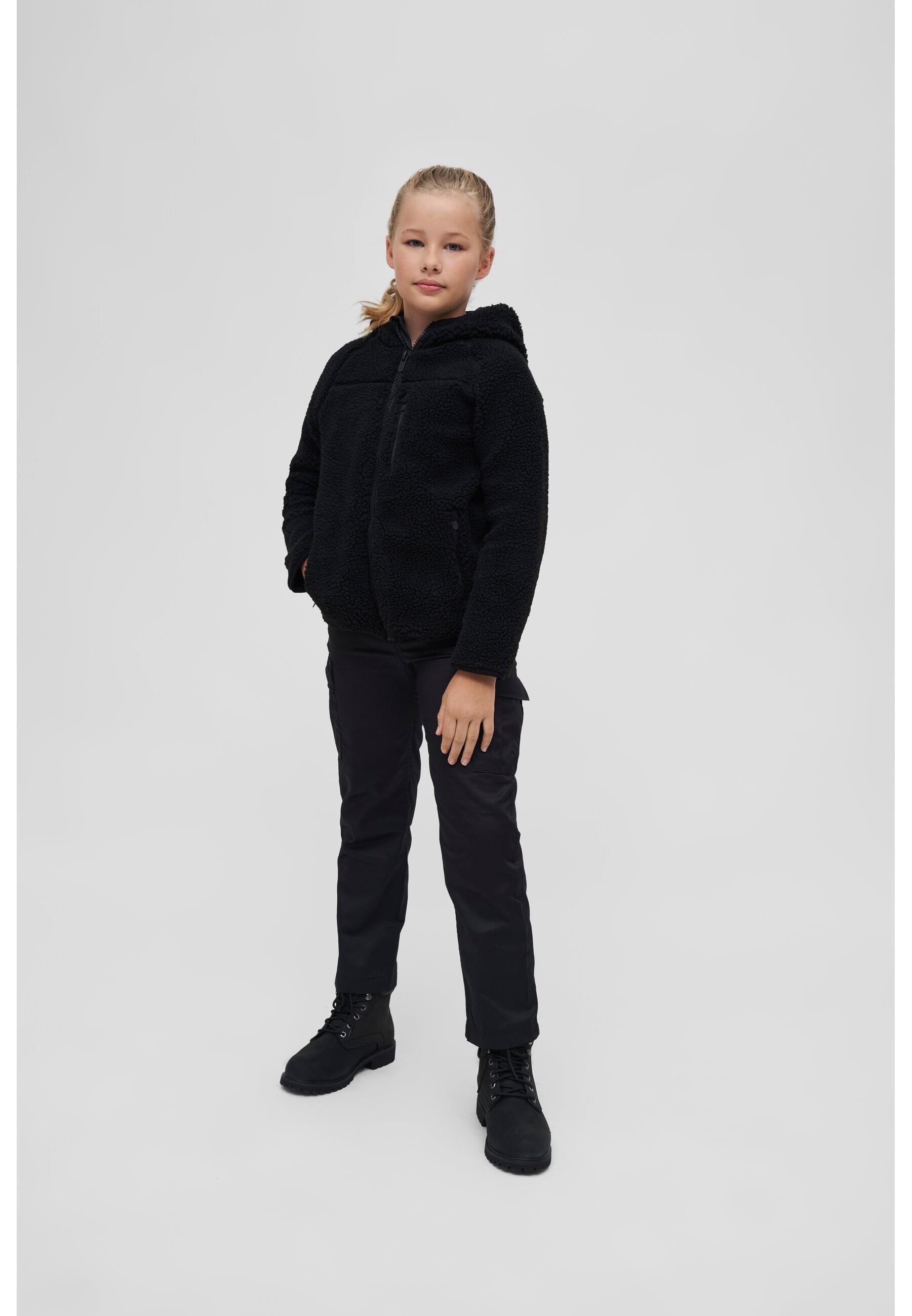 Brandit Allwetterjacke »Brandit Damen Kids Teddyfleecejacket Hood«, (1 St.), mit Kapuze