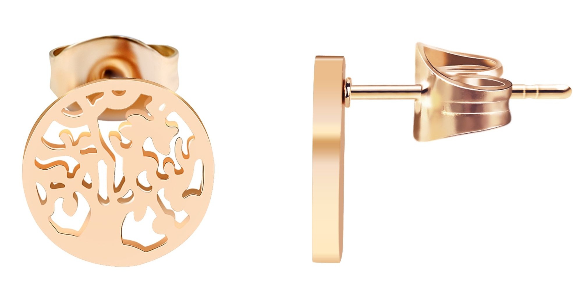 Adelia´s Paar Ohrhänger "Damen Ohrringe – Ohrstecker Lebensbaum aus Edelsta günstig online kaufen