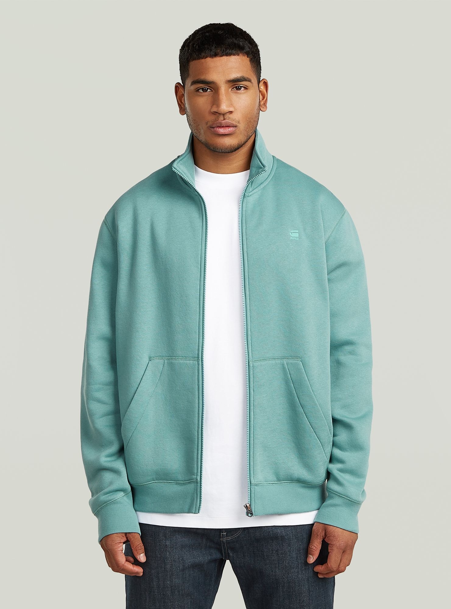 G-STAR Longpullover "Premium Core Track Jacket Sweater" günstig online kaufen