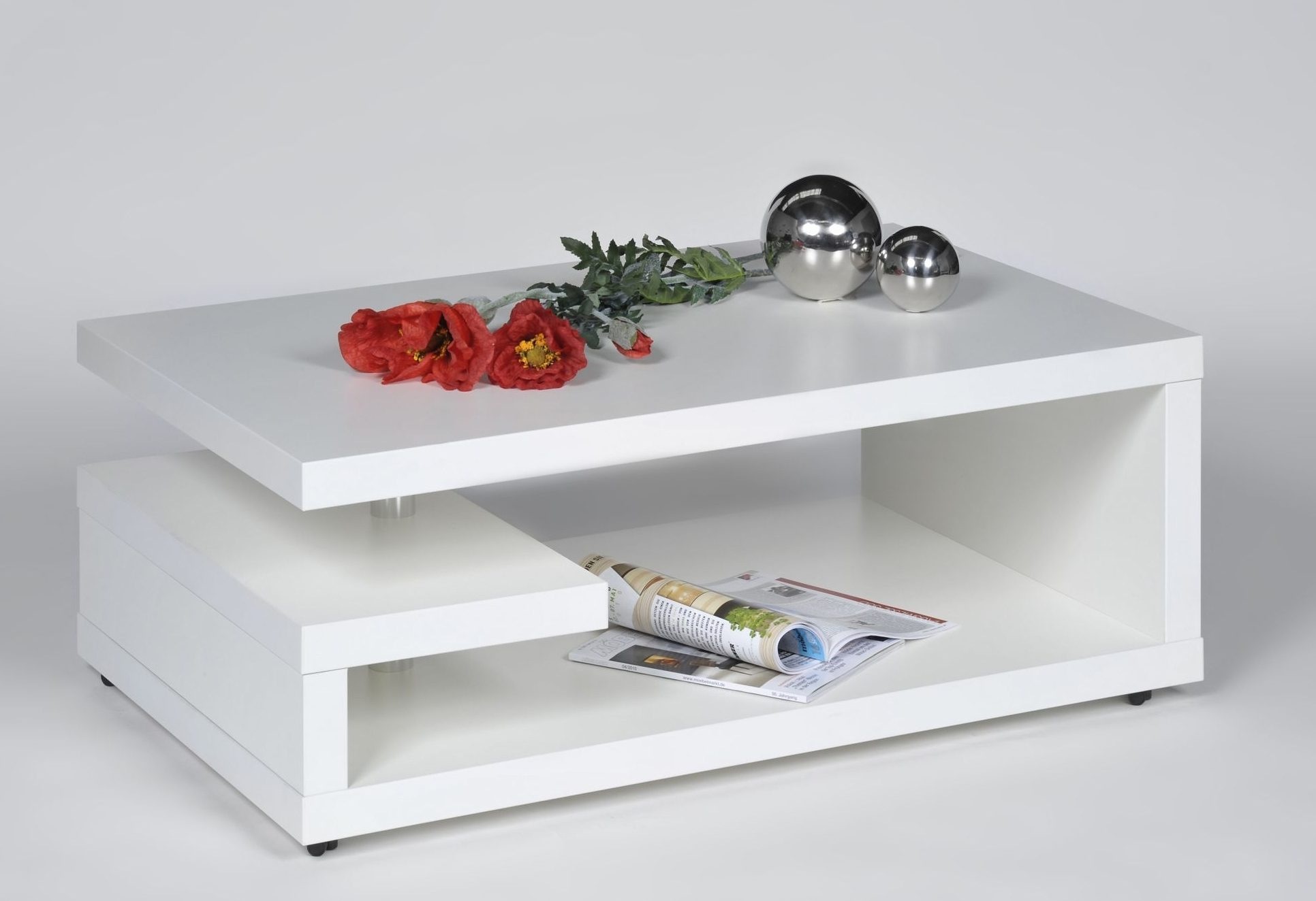 PRO Line Couchtisch »Turin«, aus Holz, mit Ablageboden, mit Rollen, rechteckig kaufen