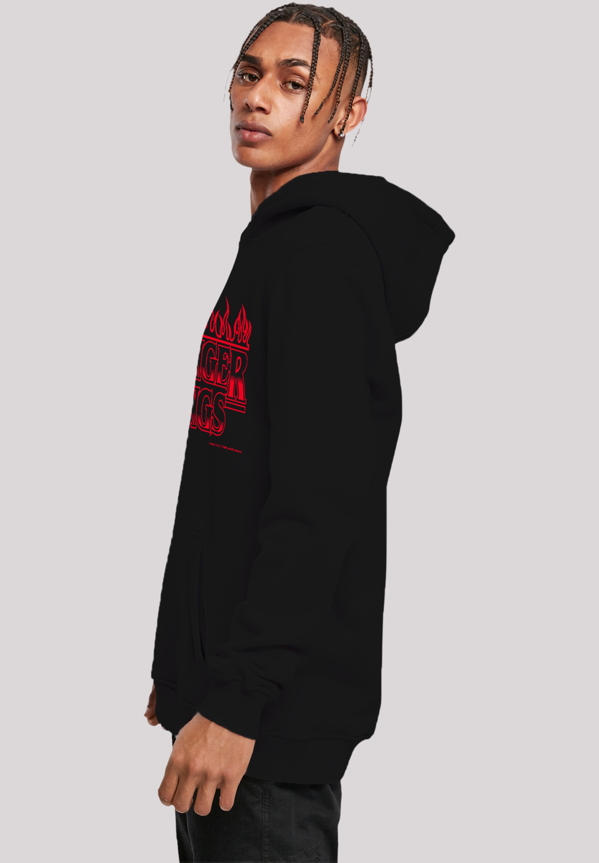 F4NT4STIC Kapuzenpullover »Stranger Things Flames Netflix TV Series«, Premium Qualität