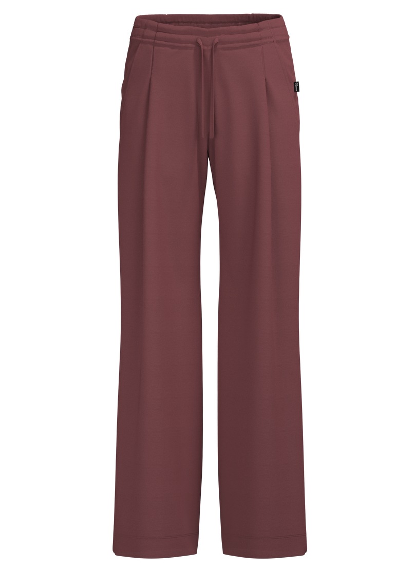 Trigema Jerseyhose "TRIGEMA Wide Leg Hose" günstig online kaufen