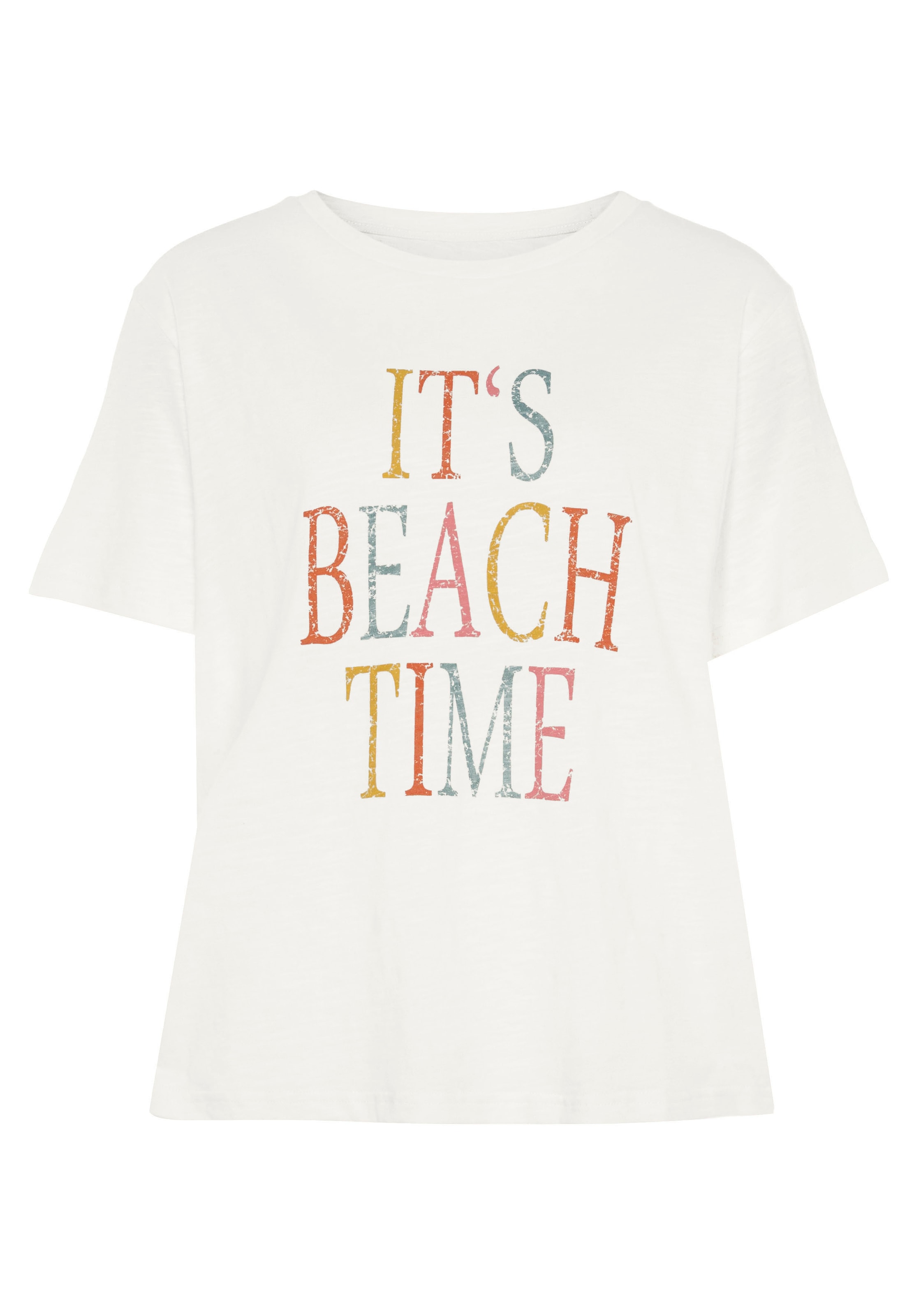 Beachtime T-Shirt, 2 | Drucken BAUR tlg.), (Packung, mit für bestellen zwei verschiedenen