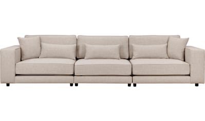 Big-Sofa »Grenette«, Modulsofa, im Baumwoll-/Leinenmix oder aus recycelten Stoffen