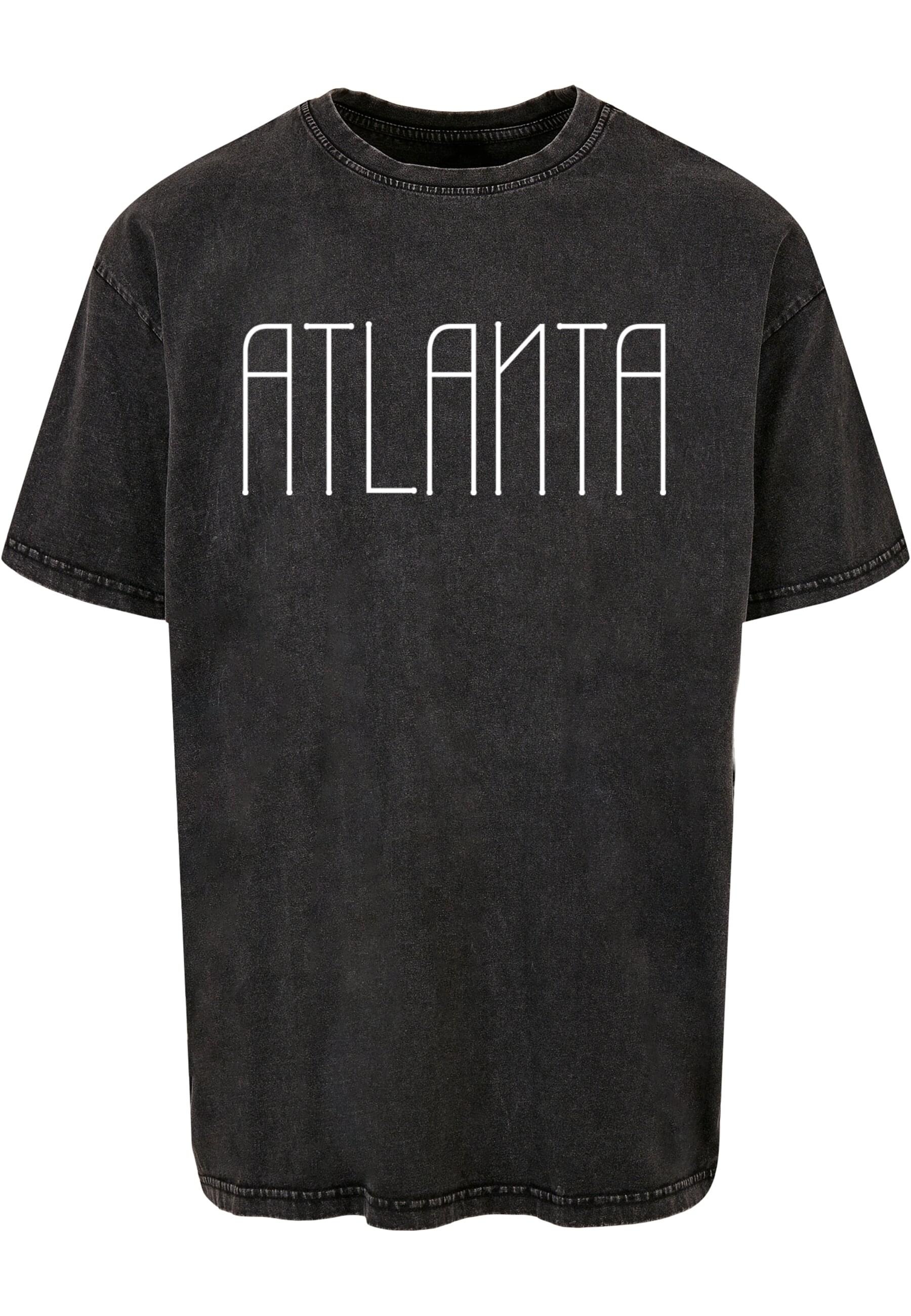 Merchcode T-Shirt "Merchcode Herren Atlanta X Acid Washed Heavy Oversize Te günstig online kaufen