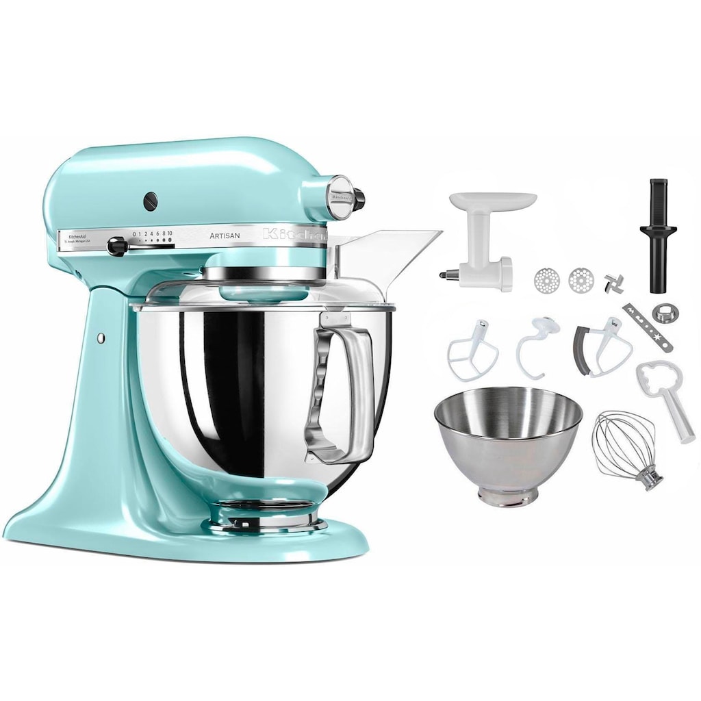 KitchenAid Küchenmaschine »Küchenmaschine 5KSM175PSEIC EISBLAU«