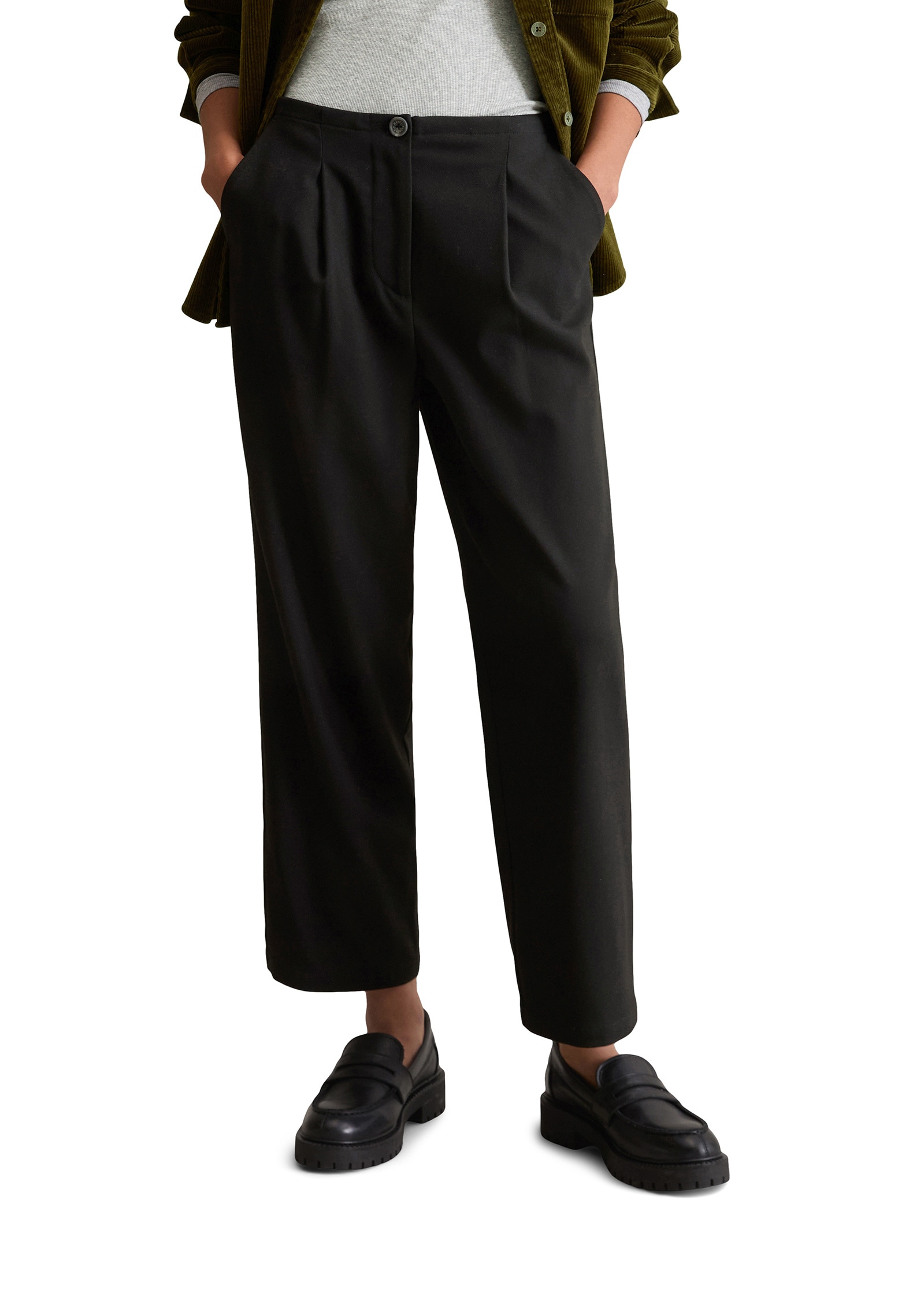 Marc OPolo DENIM Chinohose "mit recyceltem Polyester und Viskose" günstig online kaufen