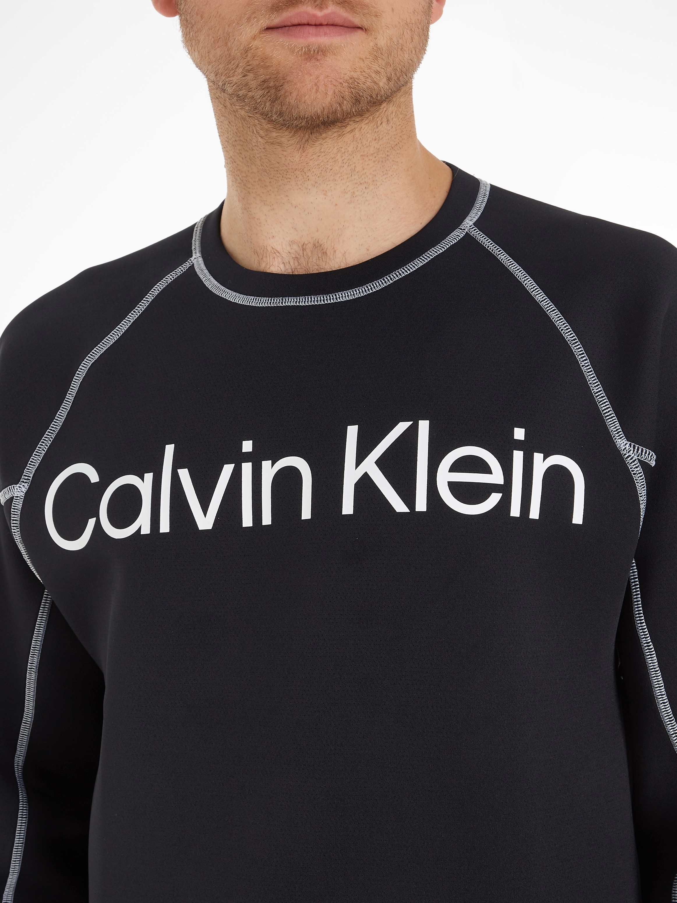 Sport PULLOVER« Klein - ▷ für BAUR SWEAT »PW | Sweatshirt Calvin
