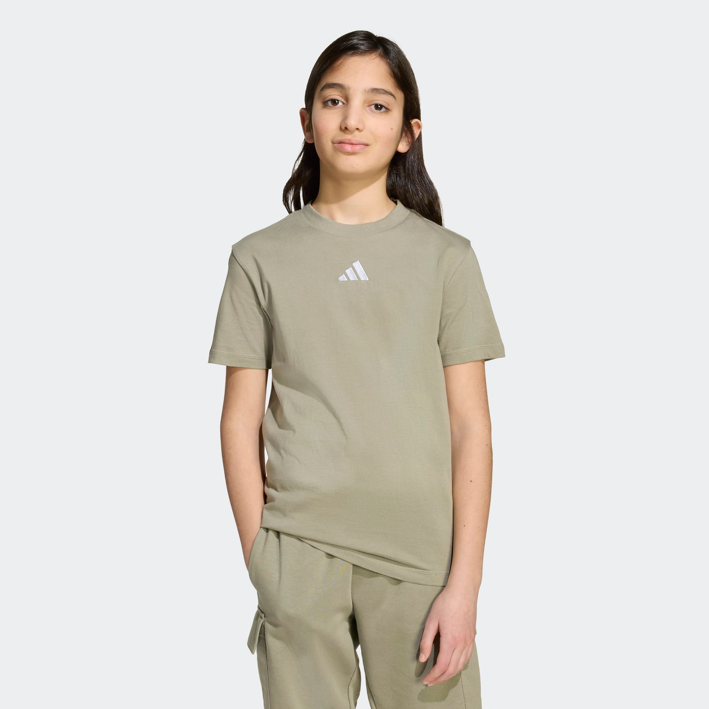 adidas Sportswear T-Shirt »J SL TEE 160« für Kinder, mit Rundhalsausschnitt, ohne Verschluss, pflegeleicht