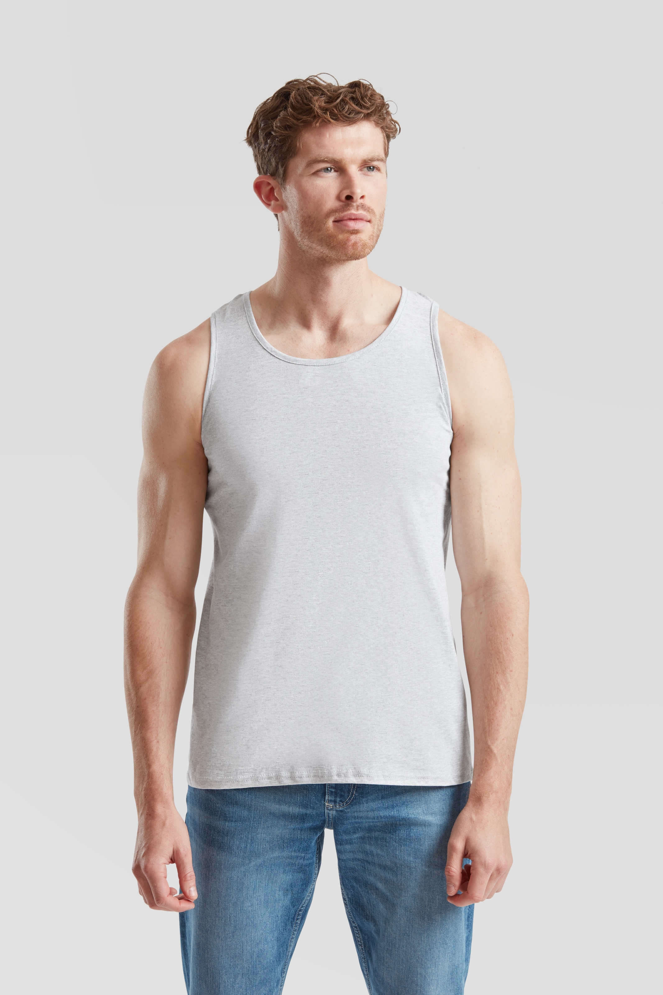 Fruit of the Loom Tanktop, (Packung, 2 tlg.), aus reiner Baumwolle günstig online kaufen