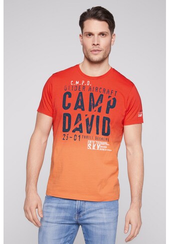 CAMP DAVID Rundhalsshirt, mit Farbverlauf kaufen