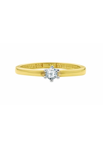 Adelia´s Goldring »333 Gold Ring mit Zirkonia«, Goldschmuck für Damen kaufen
