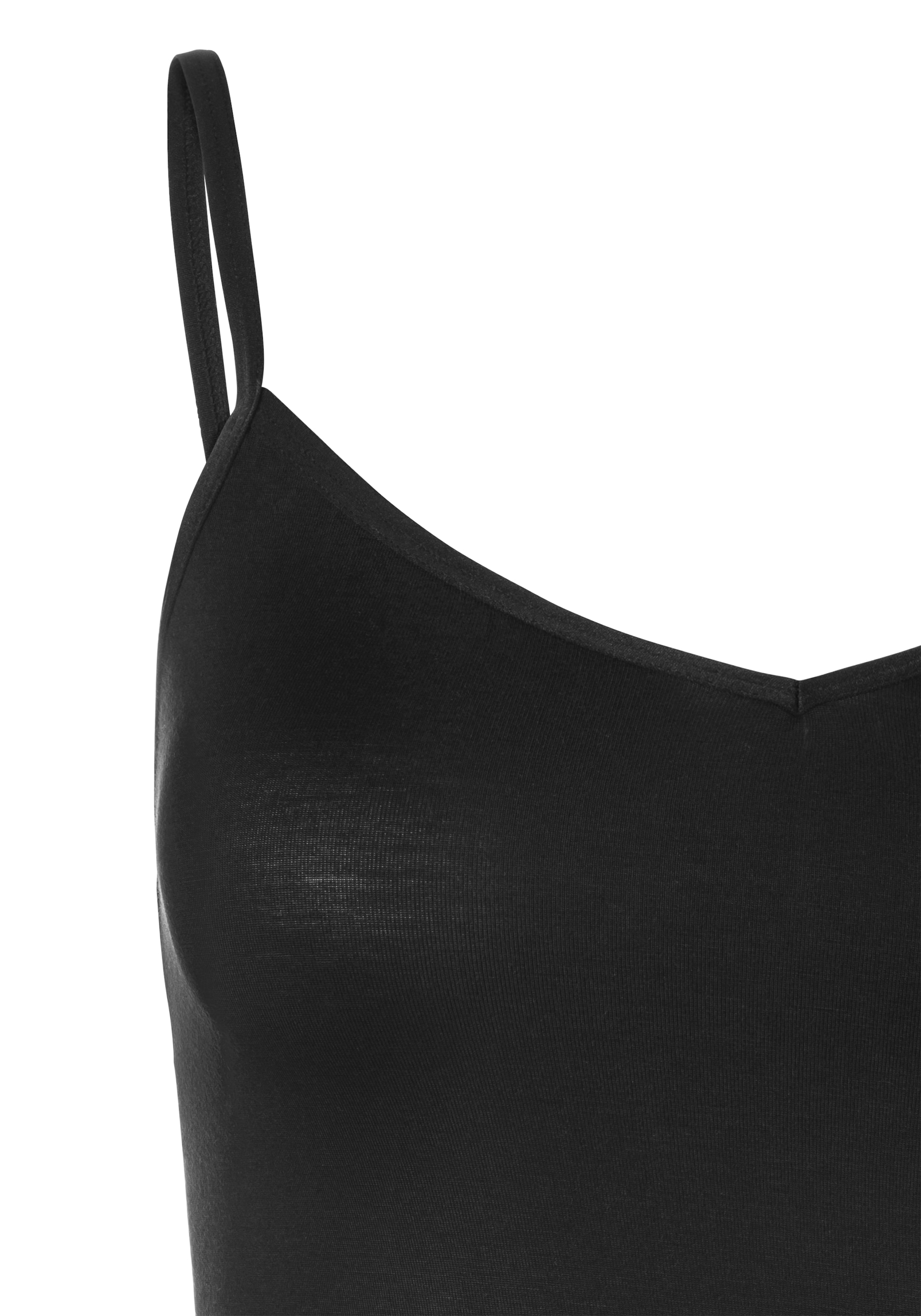 LASCANA Unterhemd Packung, 2er-Pack, 2 Stk. Spaghettiträger-Top, Unterziehshirt