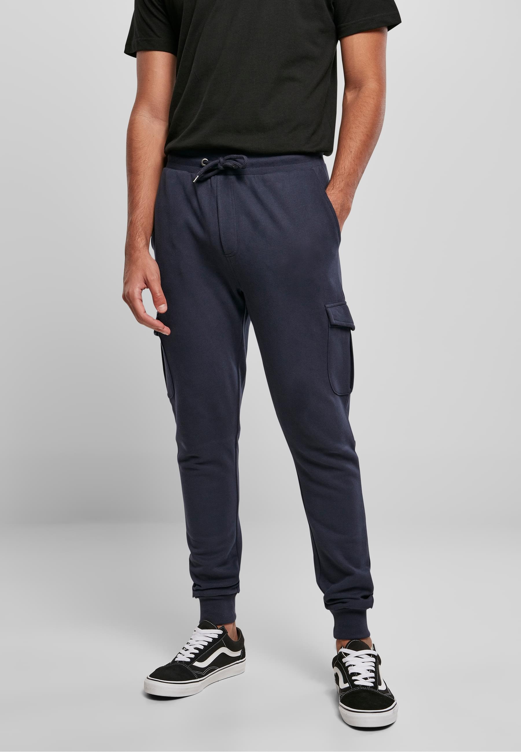 URBAN CLASSICS Cargohose »Urban Classics Herren Fitted Cargo Sweatpants«, (1 tlg.)