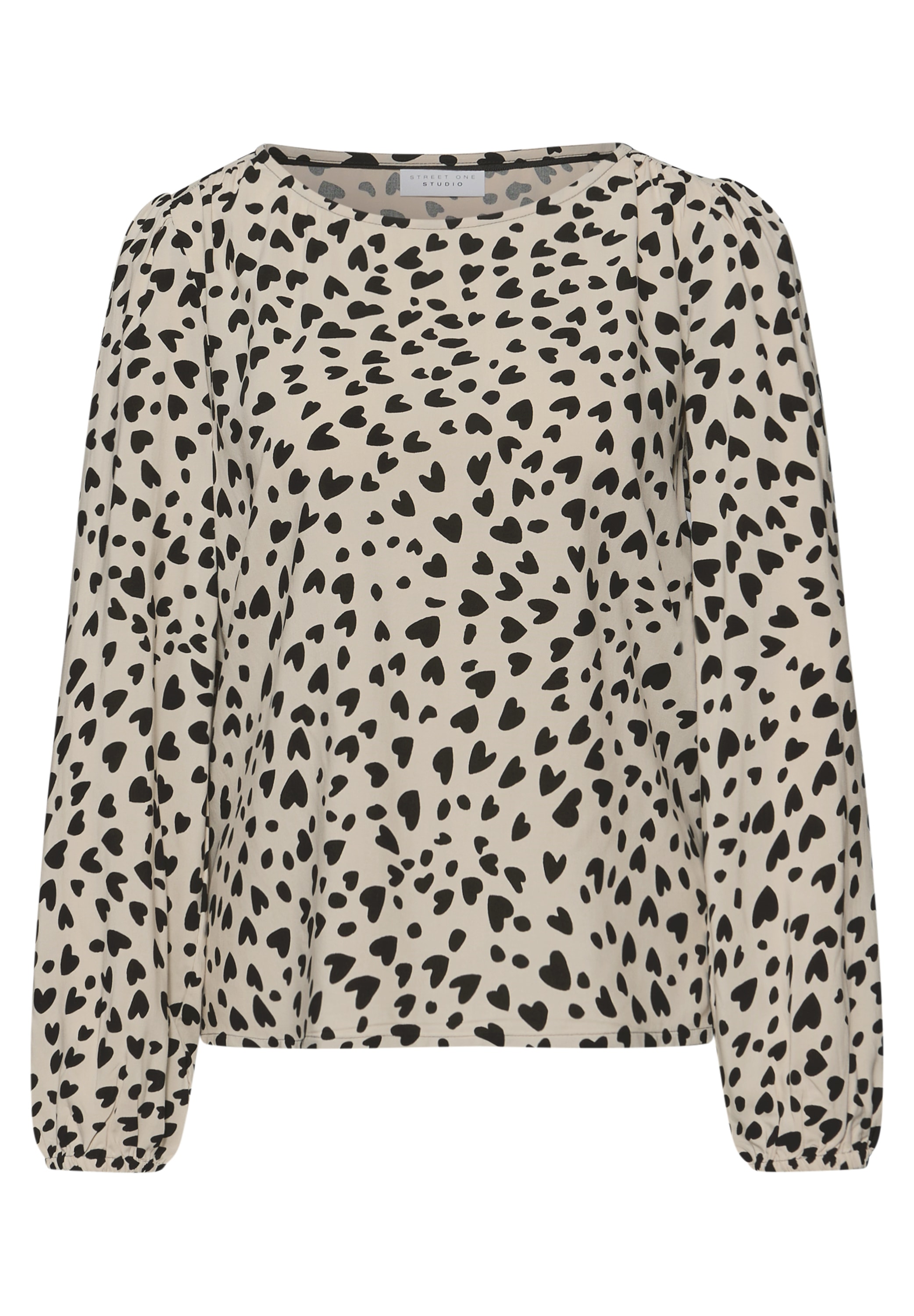 STREET ONE STUDIO Langarmbluse aus softer Viskose