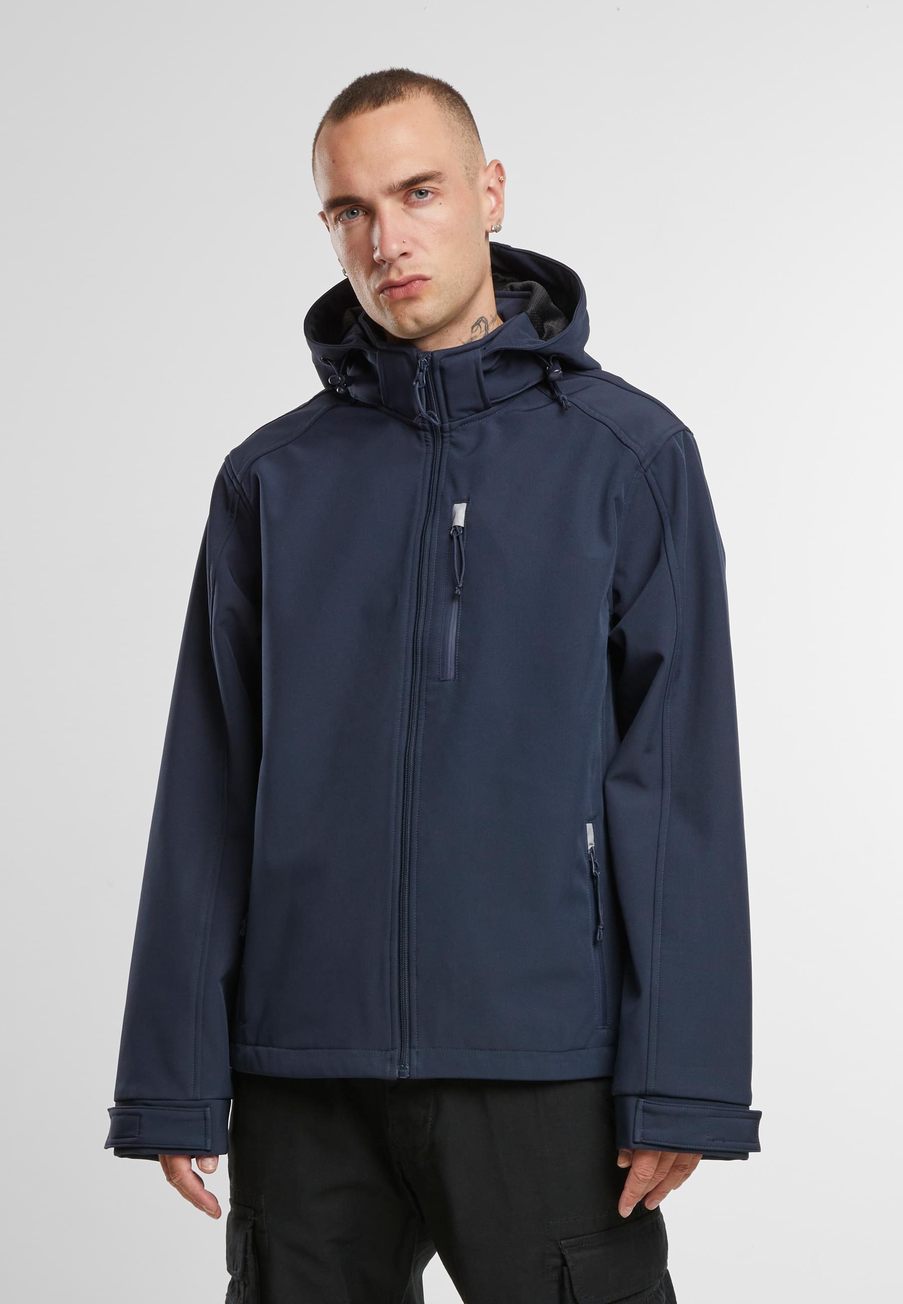 Brandit Allwetterjacke »Brandit Softshelljacket Hurricane« 1 Stk. tlg. mit Kapuze