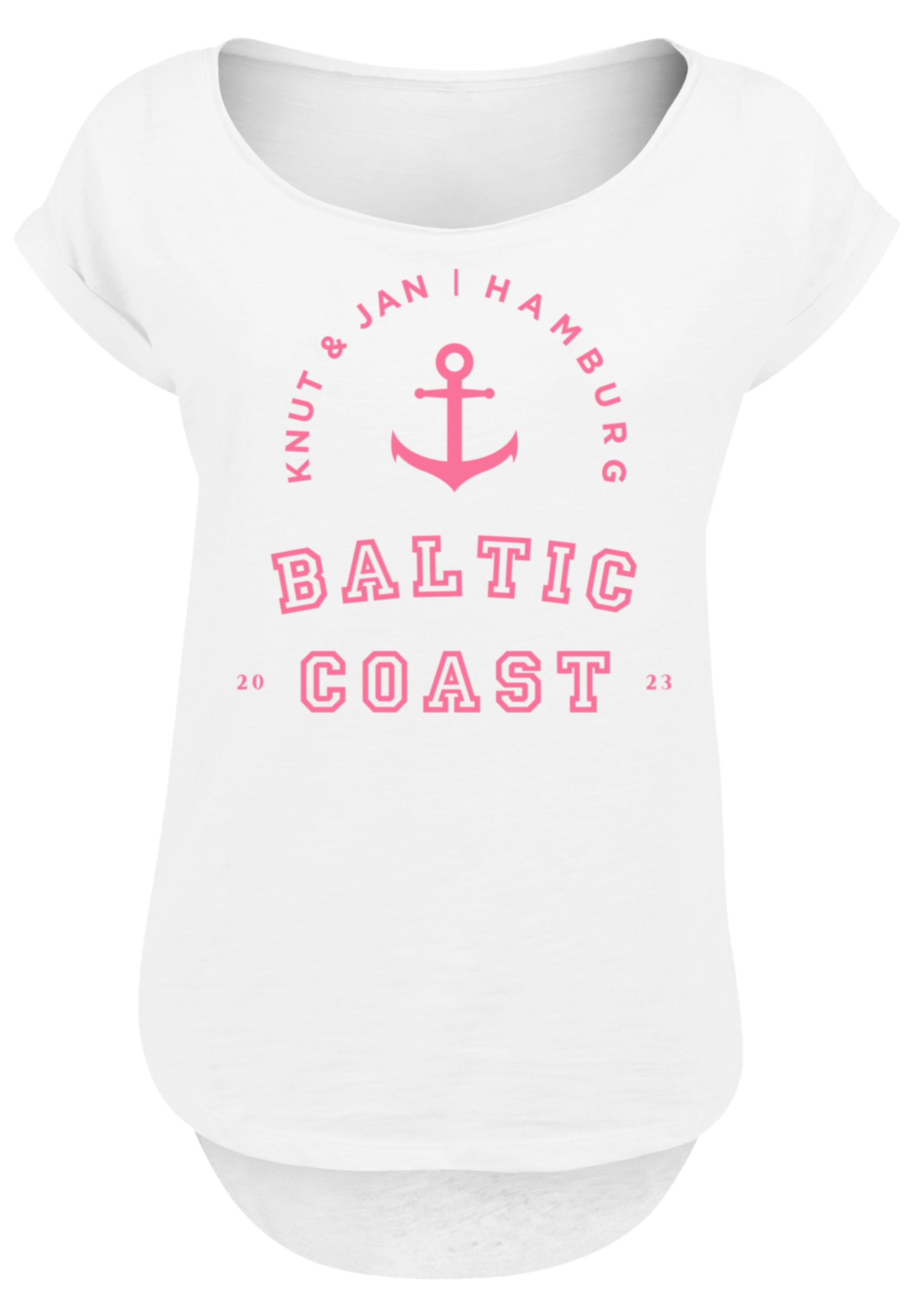 F4NT4STIC T-Shirt »PLUS SIZE Baltic Coast«, Print online kaufen | BAUR