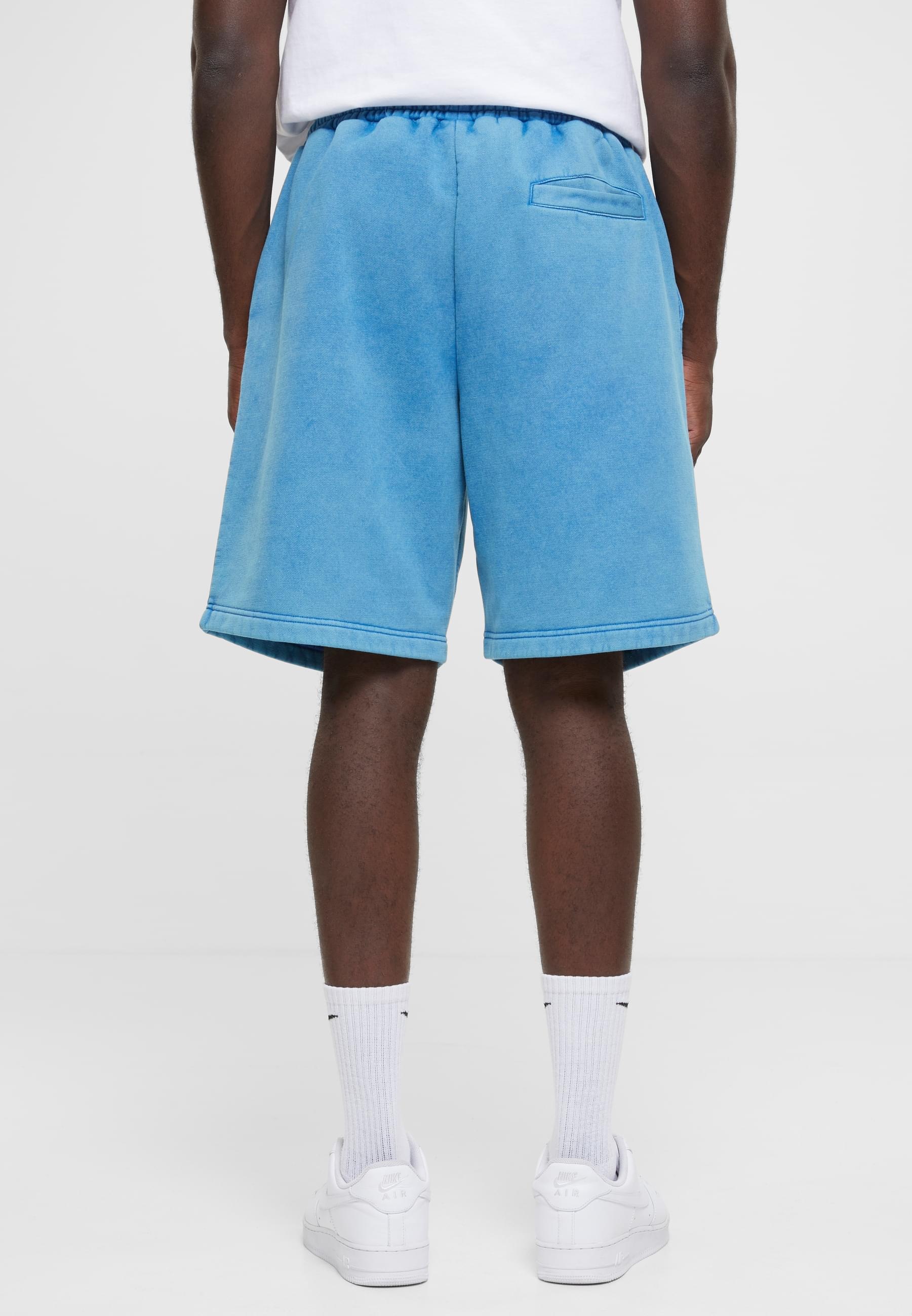 URBAN CLASSICS Sweatshorts »Urban Classics Herren Heavy Stone Washed Sweat Shorts«, (1 tlg.)