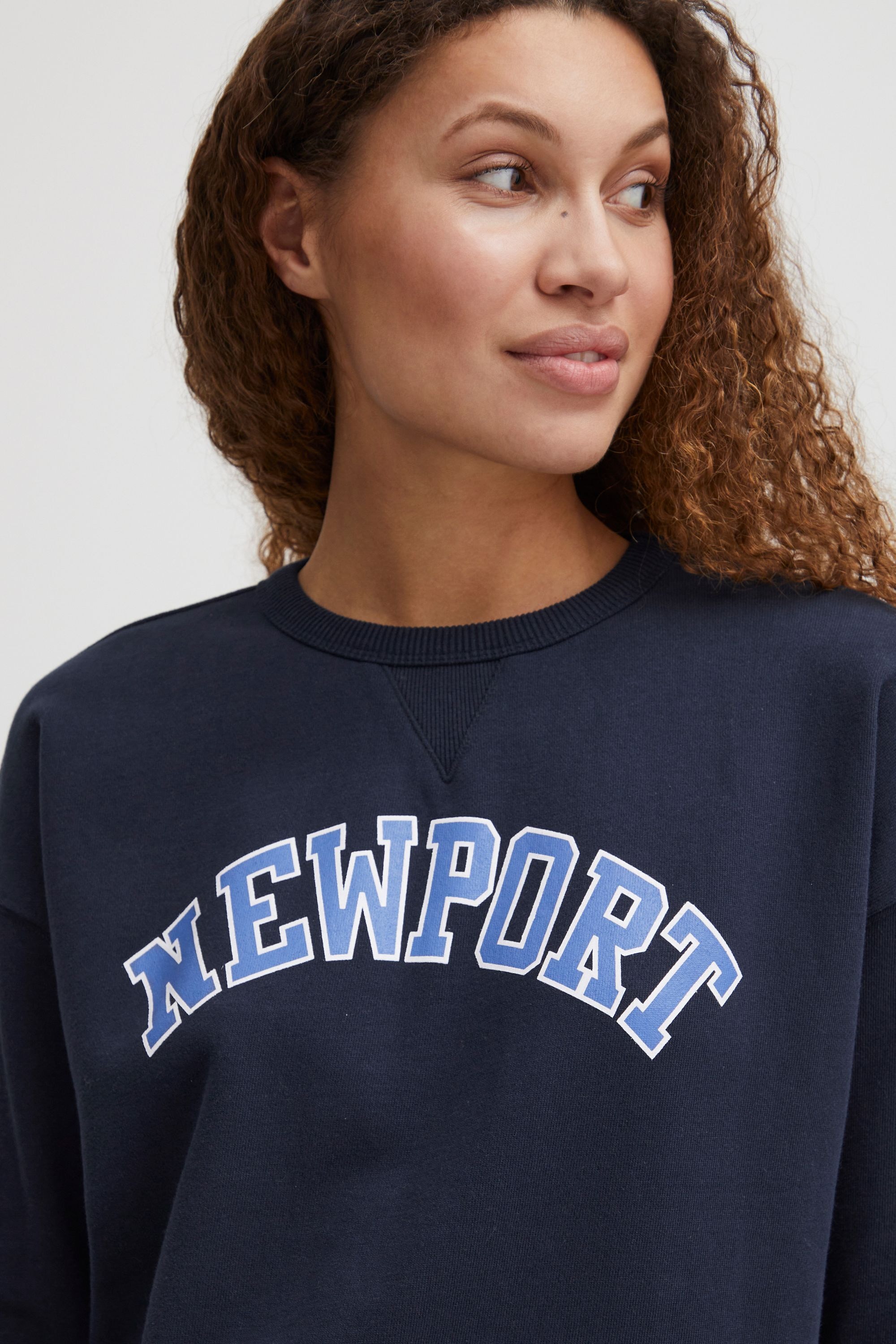 OXMO Rundhalspullover »Sweatshirt OXColeen«