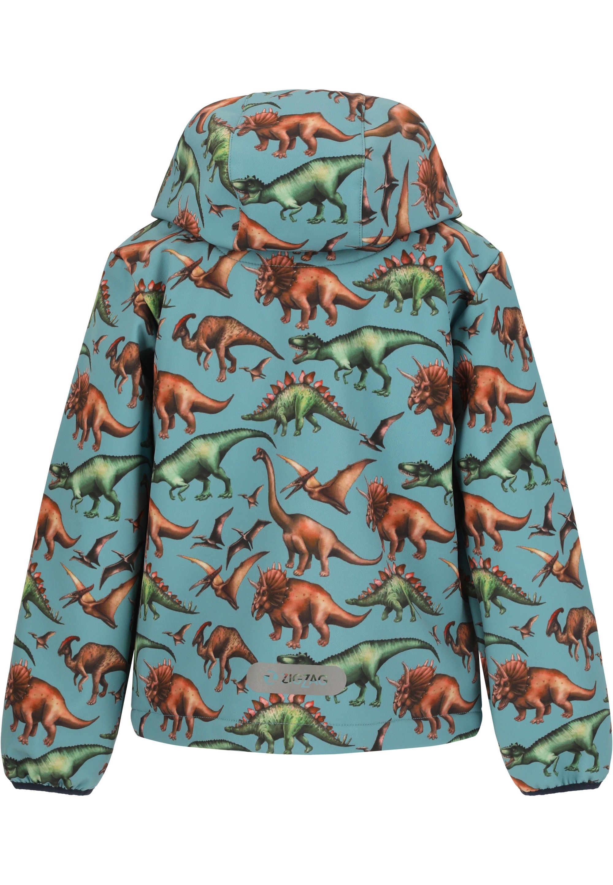 ZIGZAG Softshelljacke »Stereo«, mit coolem Print und schützenden Eigenschaften