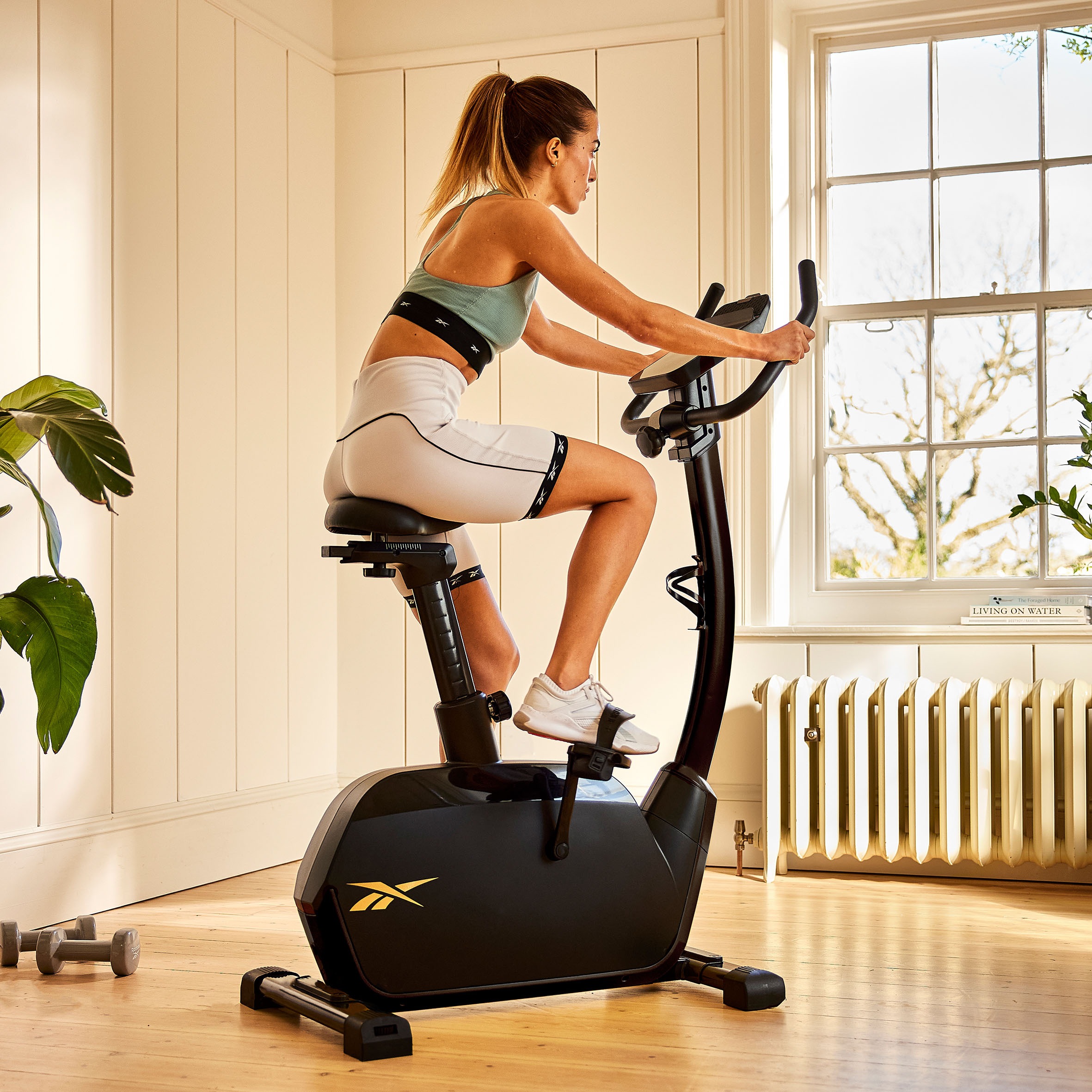 Reebok Ergometer »FR30«, (mit Tablet-Halterung), Schwungmasse ca. 9 kg, 32 Widerstandsstufen