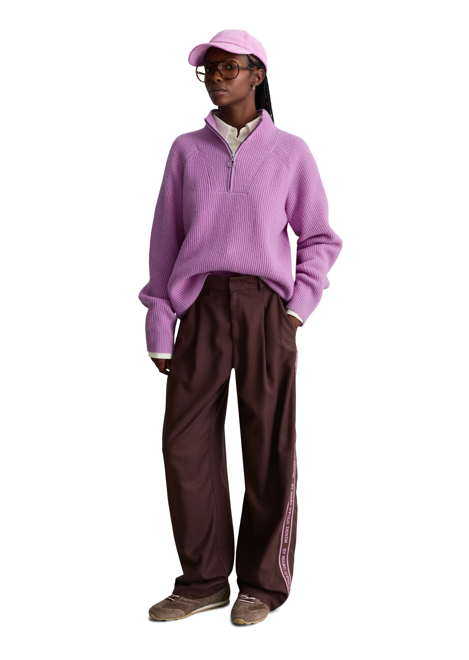 Marc O'Polo DENIM Chinohose »aus Polyester-Viskose-Mix«
