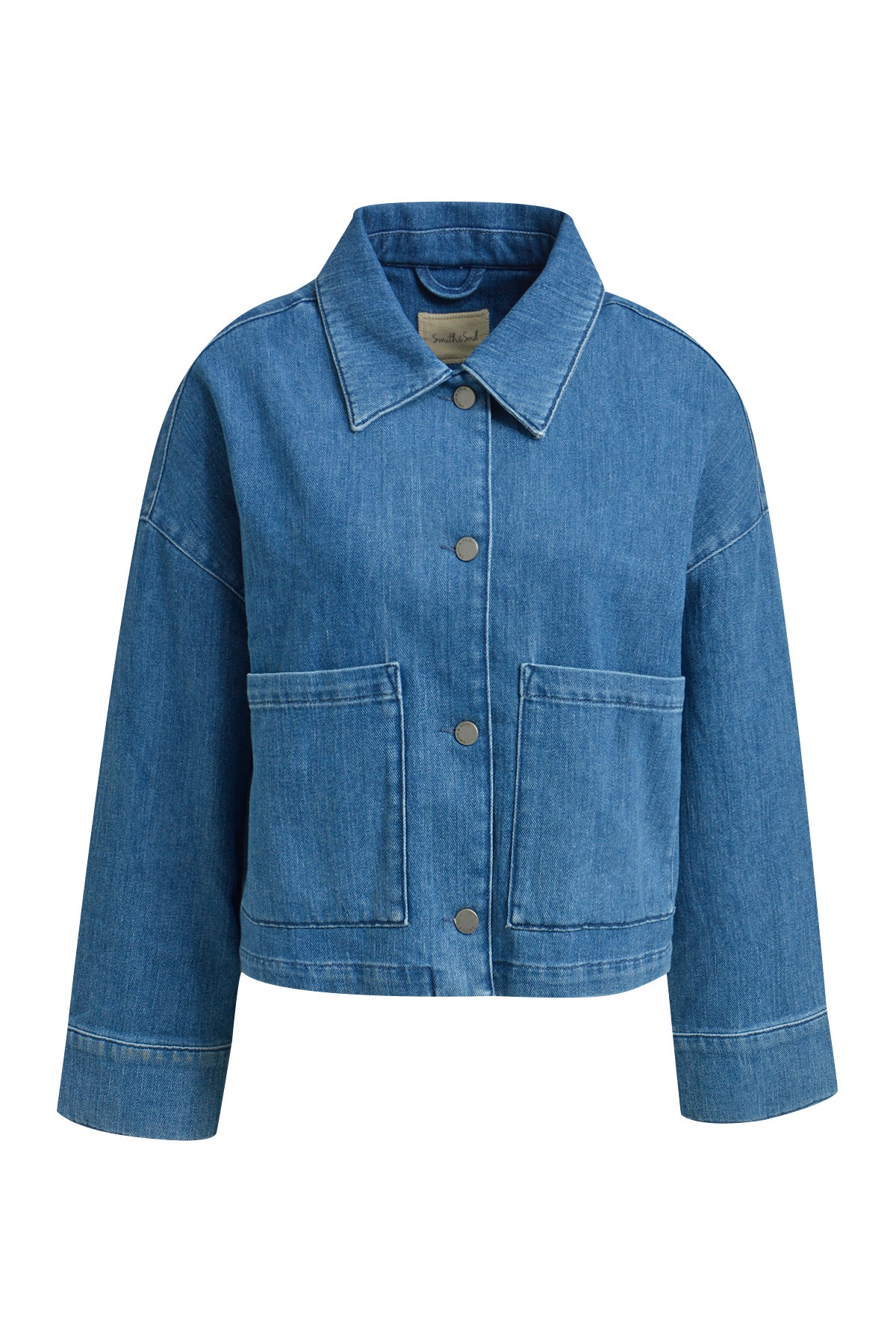 Smith & Soul Jeansjacke ohne Kapuze