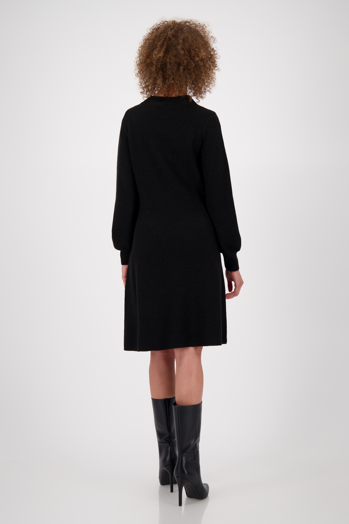 Monari Strickkleid "Kleid Strick Lurex 92cm", Mit Rundhalsausschnitt günstig online kaufen