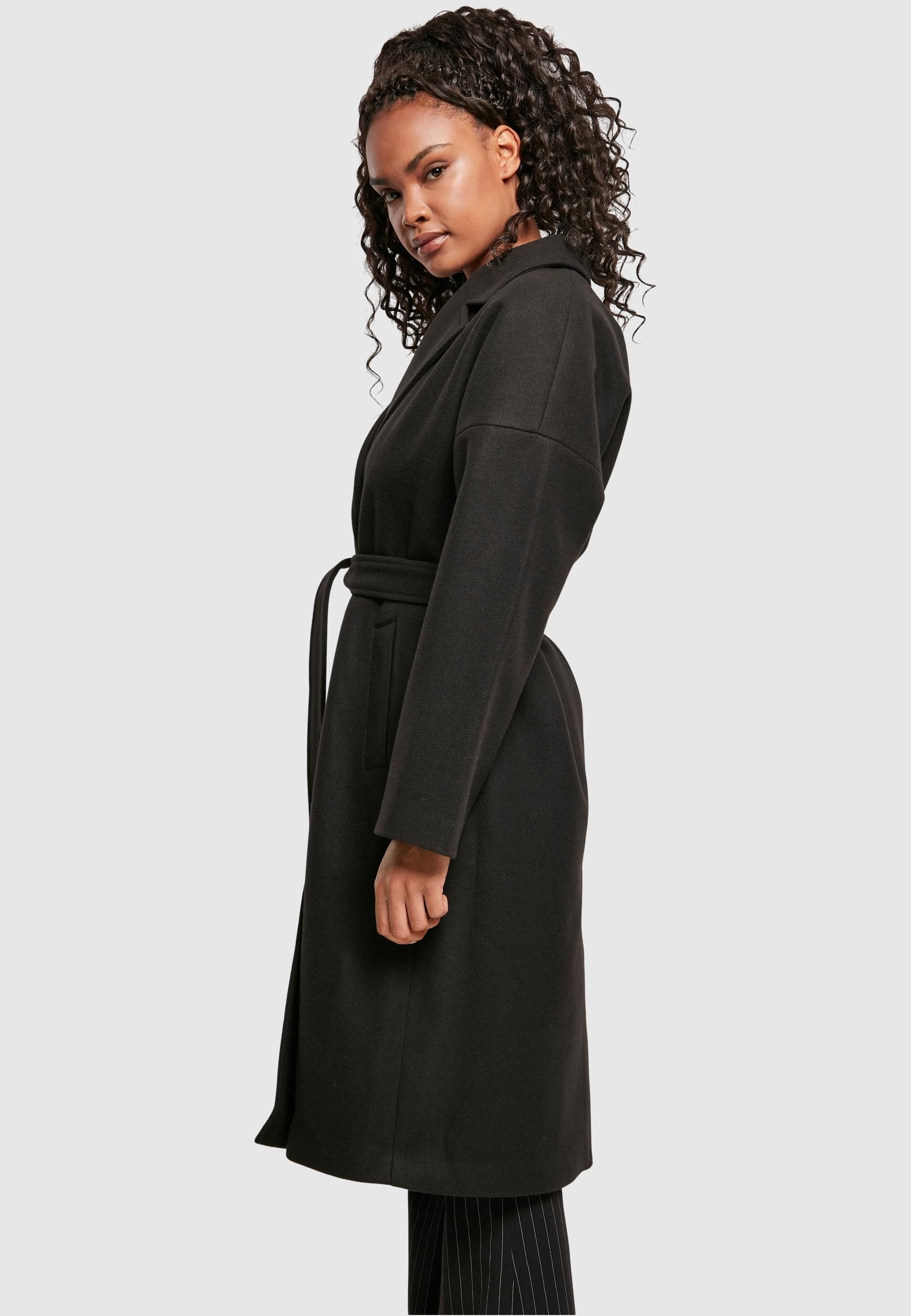 URBAN CLASSICS Parka »Urban Classics Damen Ladies Oversized Classic Coat«, (1 St.), ohne Kapuze