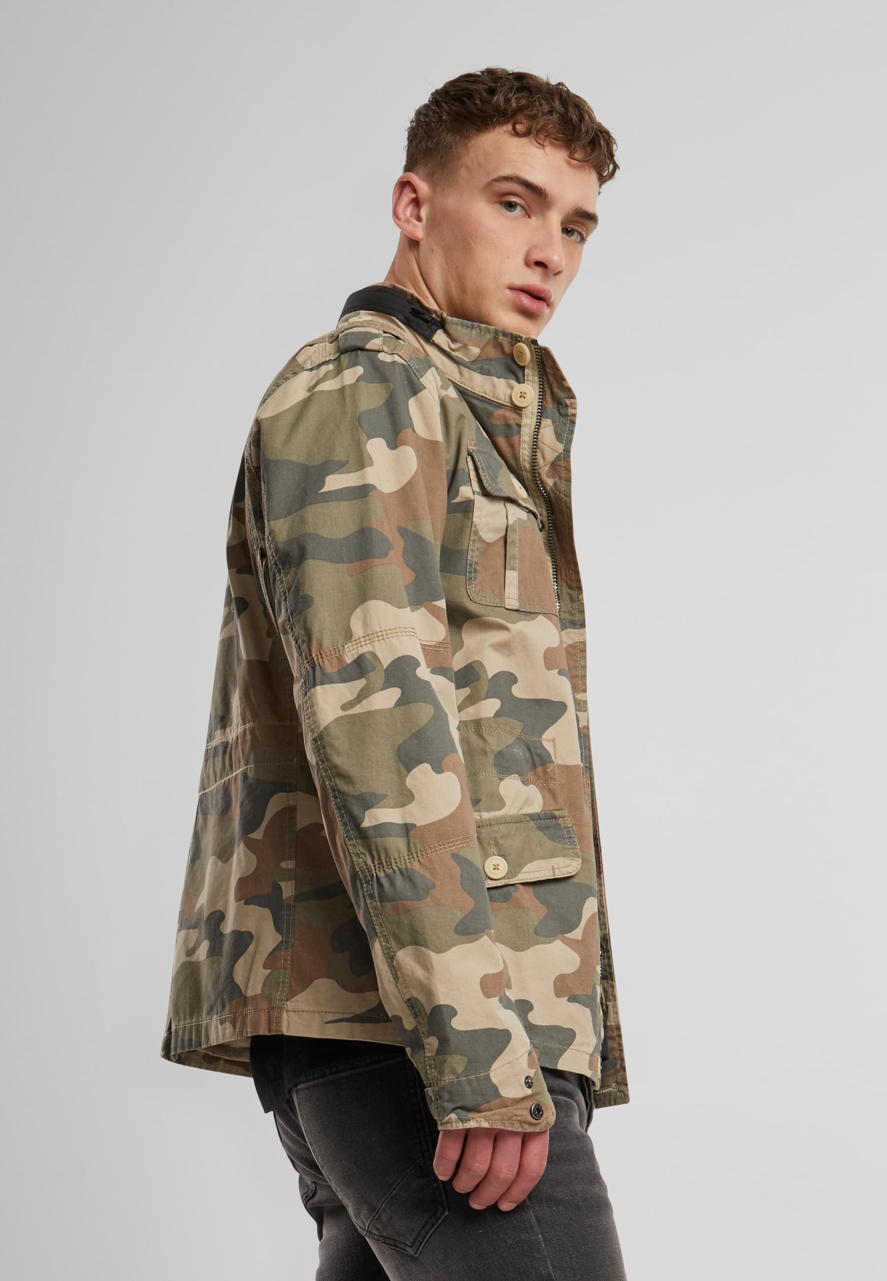 Brandit Allwetterjacke »Brandit Herren Britannia Jacket«, (1 St.), ohne Kapuze