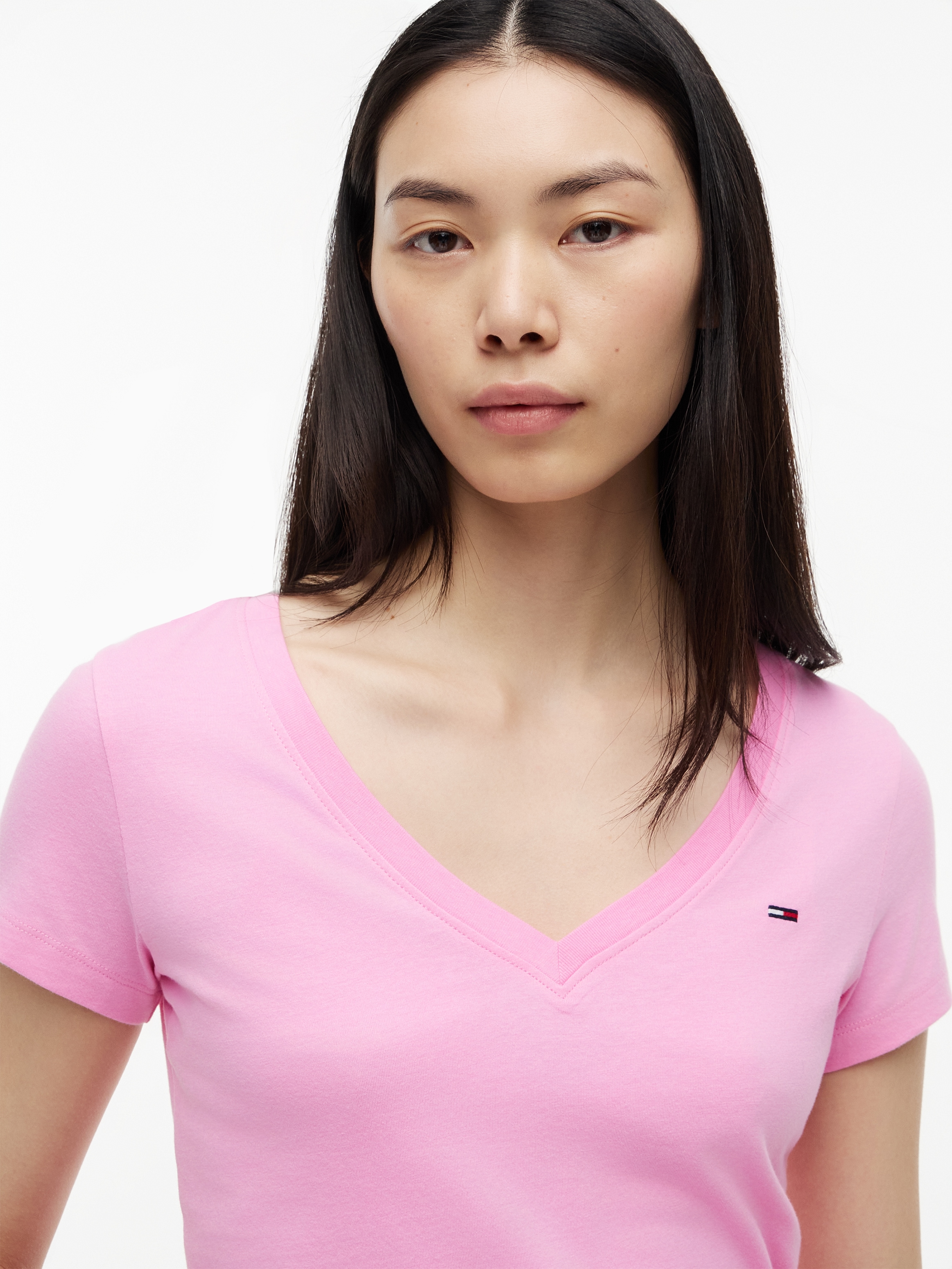 Tommy Jeans V-Shirt »TJW 3PACK V-NECK TEE« Packung, 3er-Pack, 3 Baumwolle, V-Ausschnitt, 3 Stück im Set
