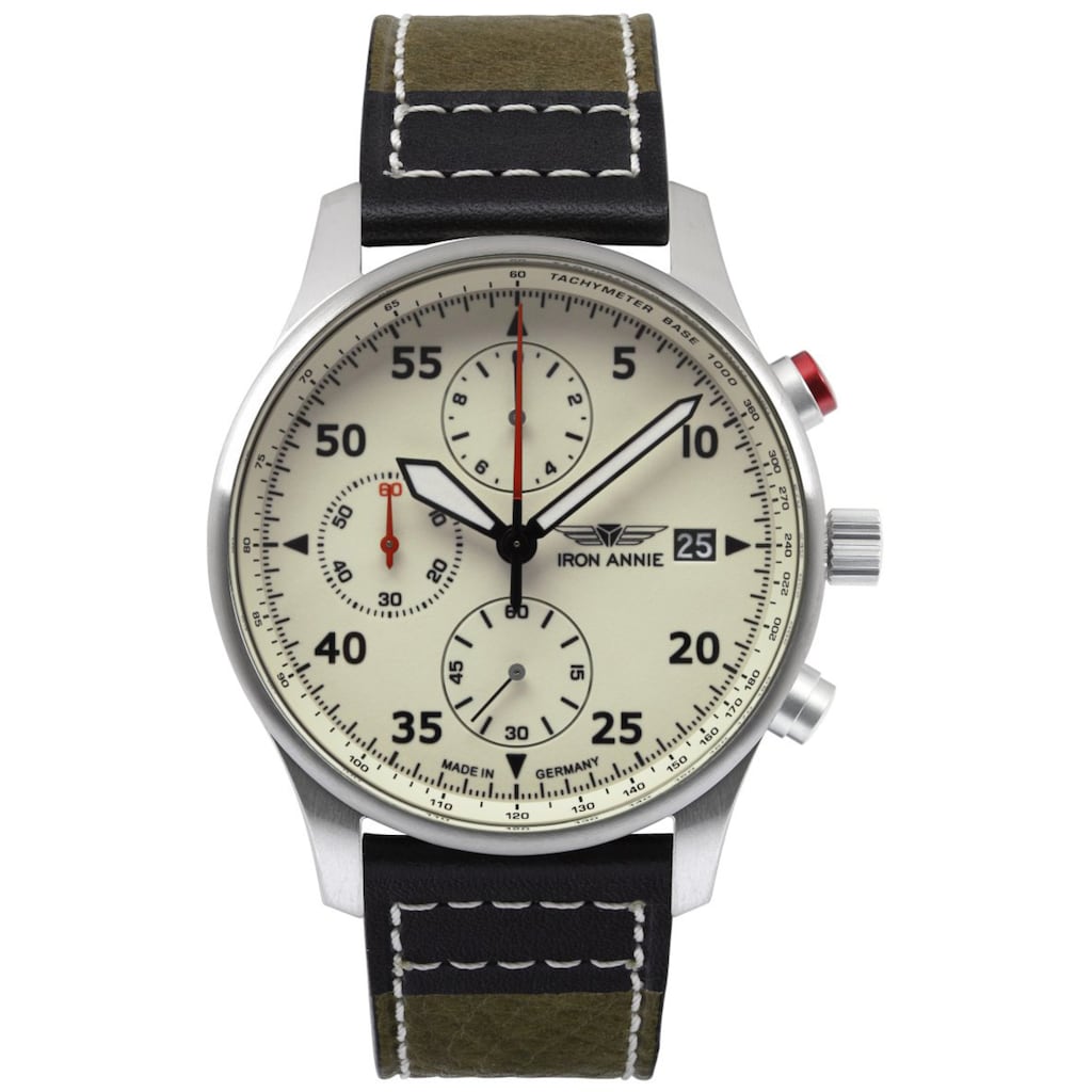 IRON ANNIE Chronograph »F13 Tempelhof, Navigator, 5670-5«