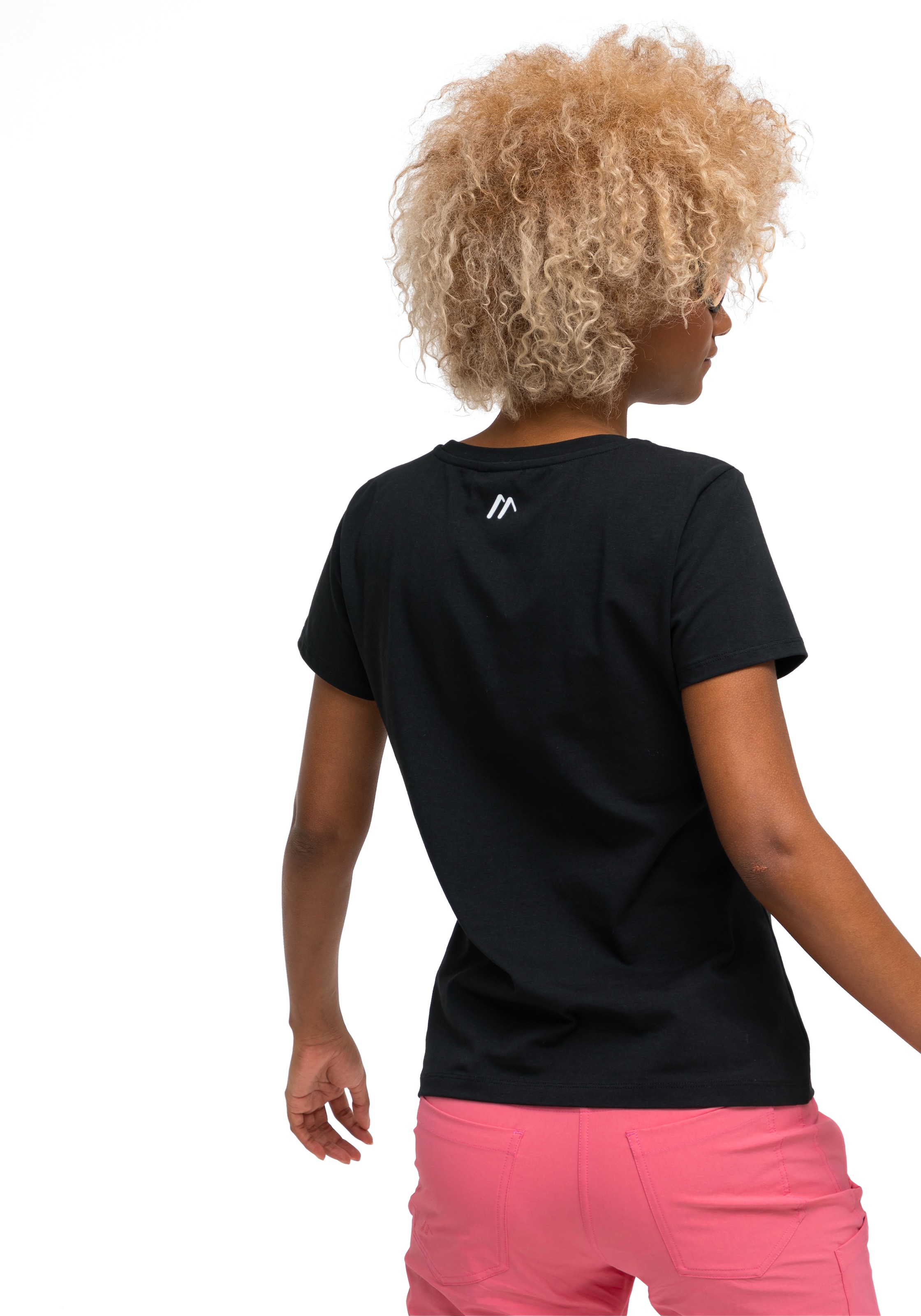 Maier Sports Funktionsshirt »MS Tee W« Vielseitiges Rundhalsshirt aus elastischem  Material