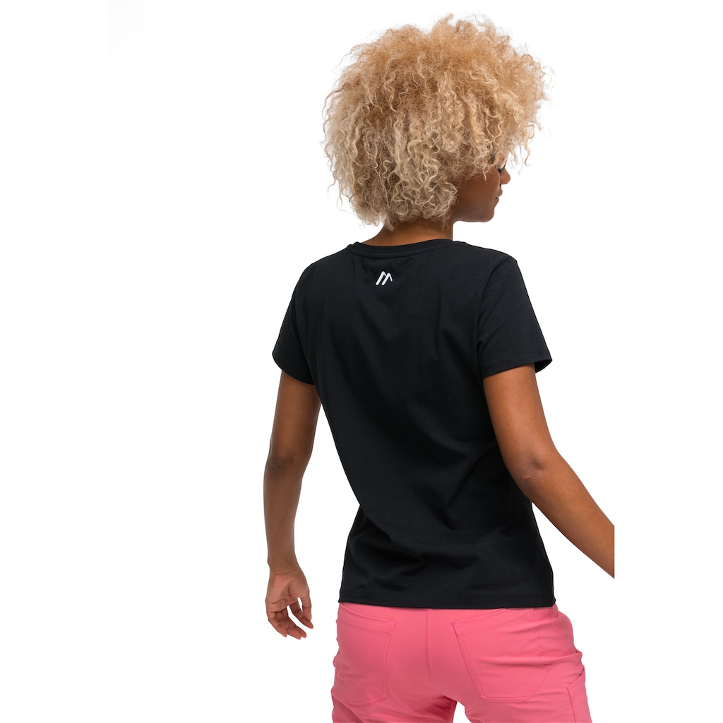 Maier Sports Funktionsshirt »MS Tee W« Vielseitiges Rundhalsshirt aus elastischem  Material