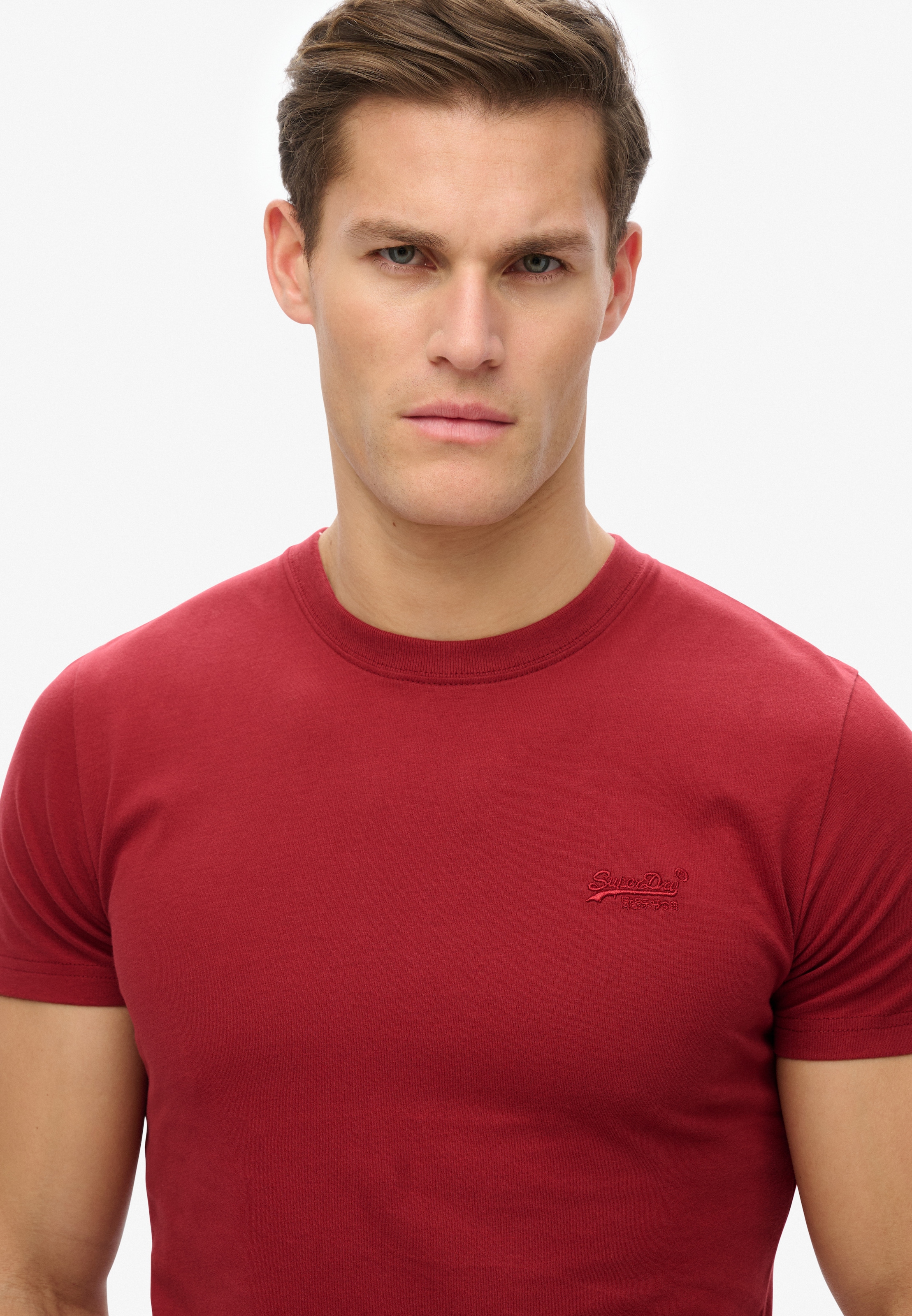 Superdry Rundhalsshirt »ESSENTIAL LOGO EMB TEE«