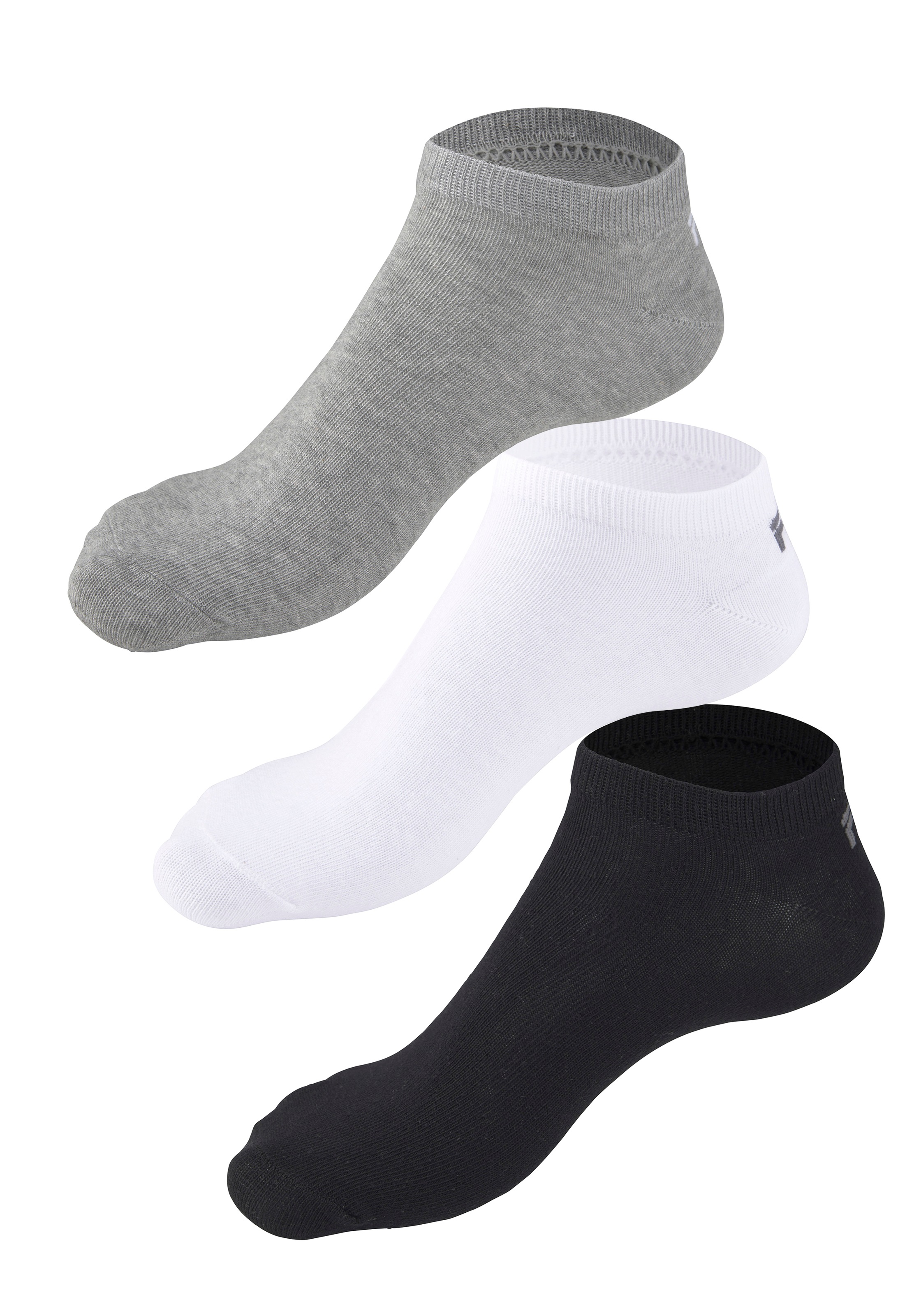 Fila Socken "UNISEX INVISIBLE PLAIN SOCKS" 3 Paar tlg. mit eingestricktem L günstig online kaufen