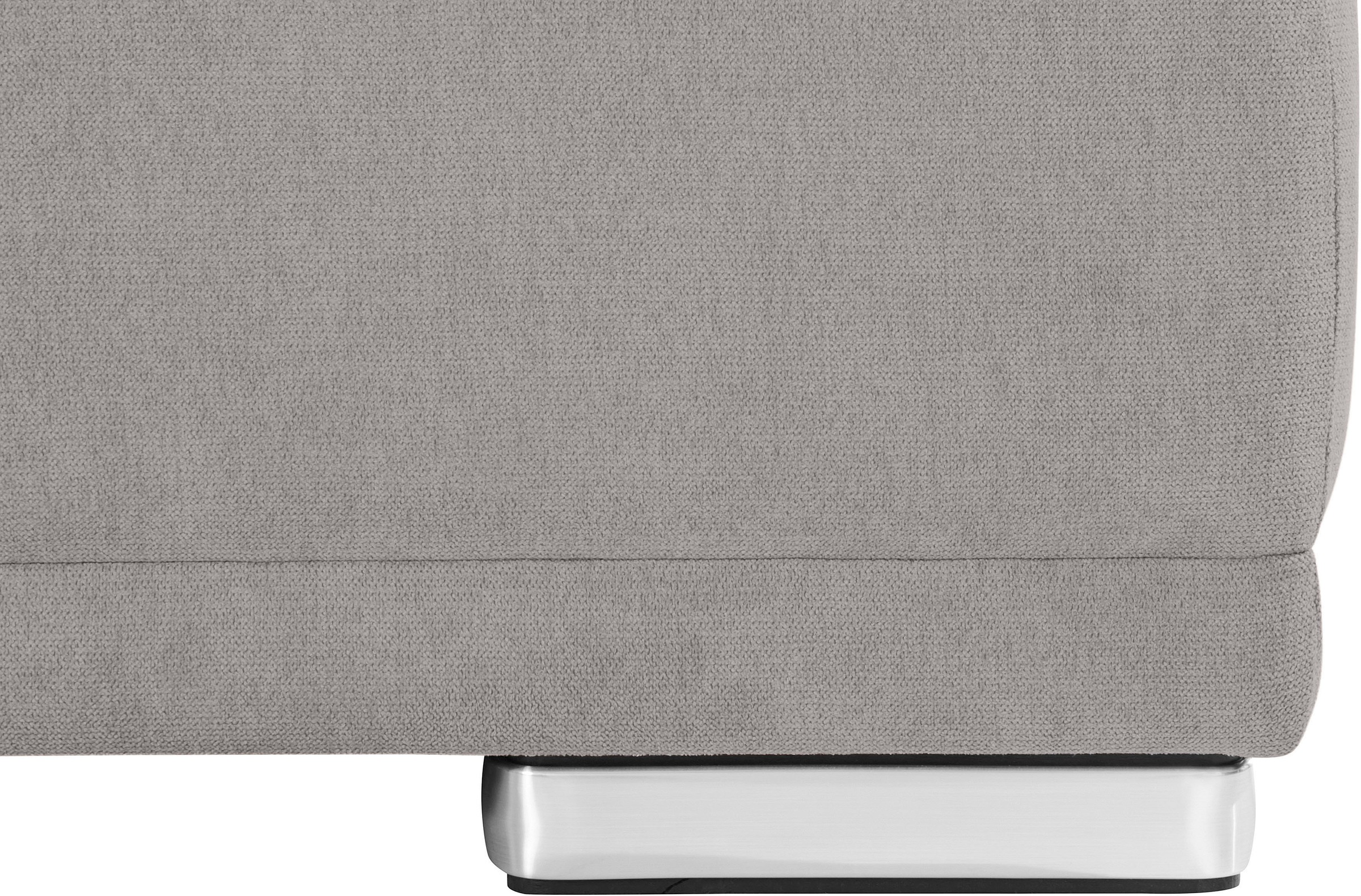 COTTA Wohnlandschaft »Holiday U-Form mit Sitztiefen-, Armteil- und Kopfteilverstellung«, wahlweise mit Bettfunktion & Bettkasten