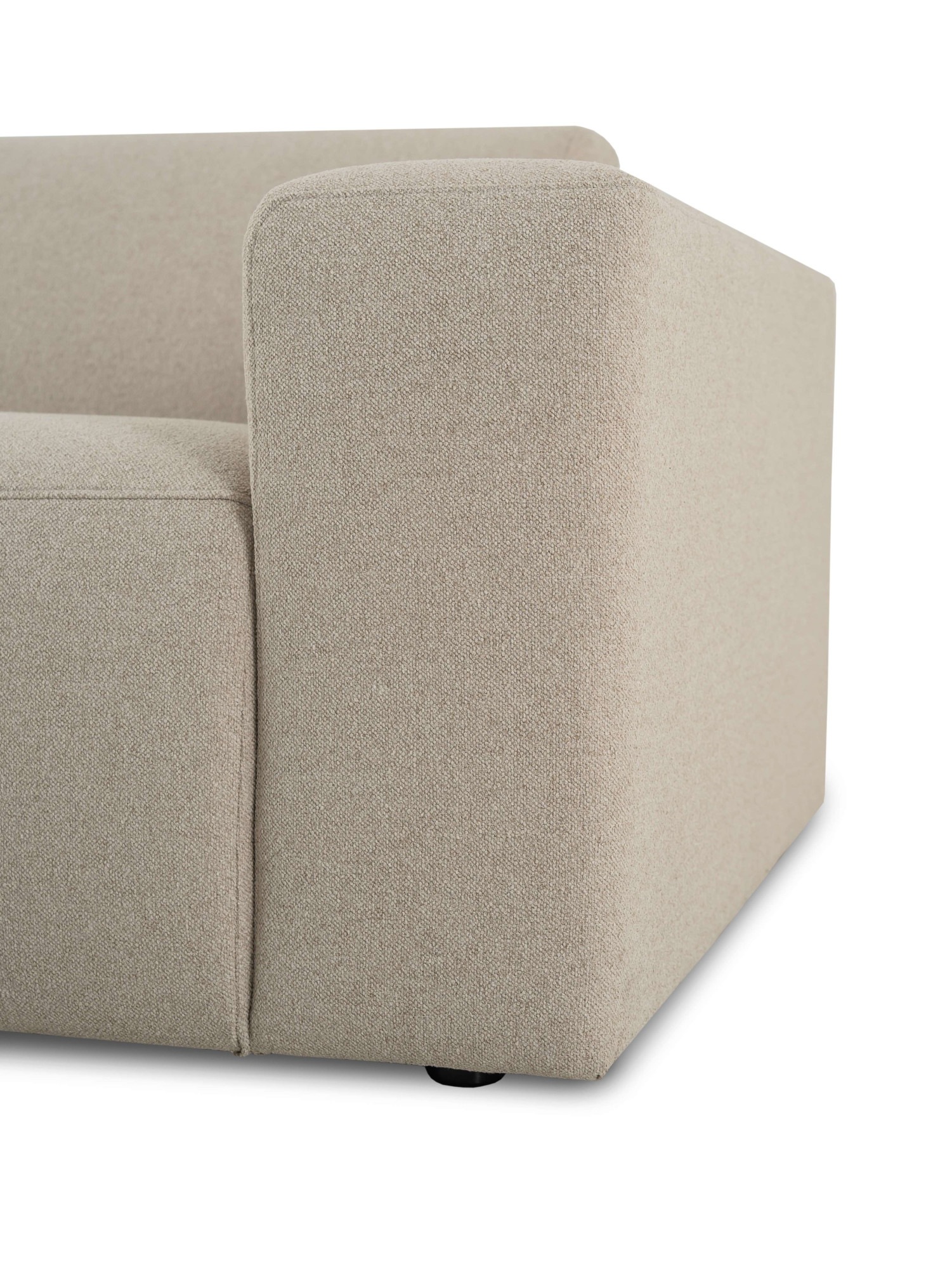 INOSIGN Ecksofa »Koa,228cm, L-Form, Modulsofa, Webstoff, Cord«, Designsofa, Set, Hocker inklusive, weicher Lounge-Sitzkomfort