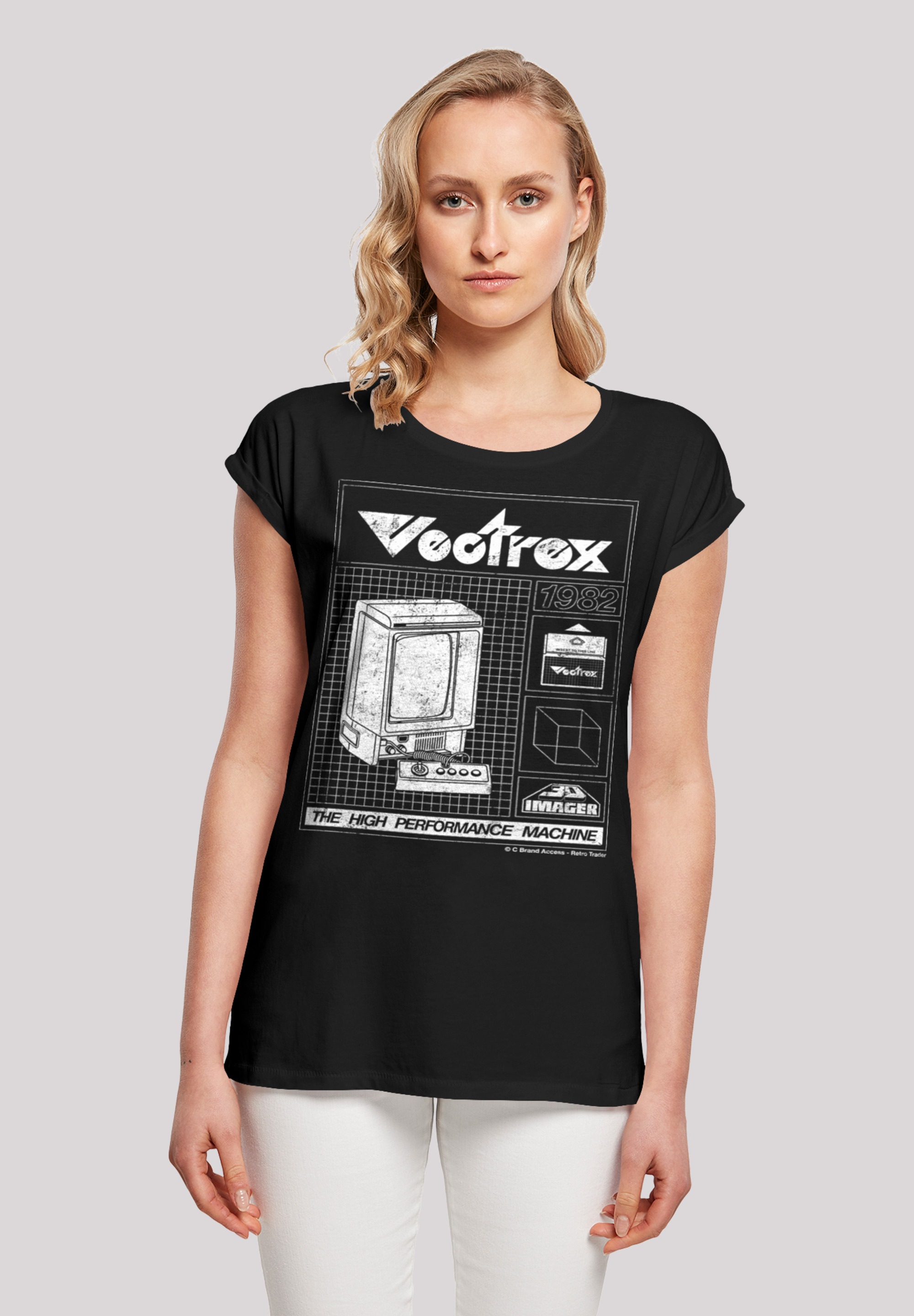 F4NT4STIC Marškinėliai »Retro Gaming Vectrex 198...