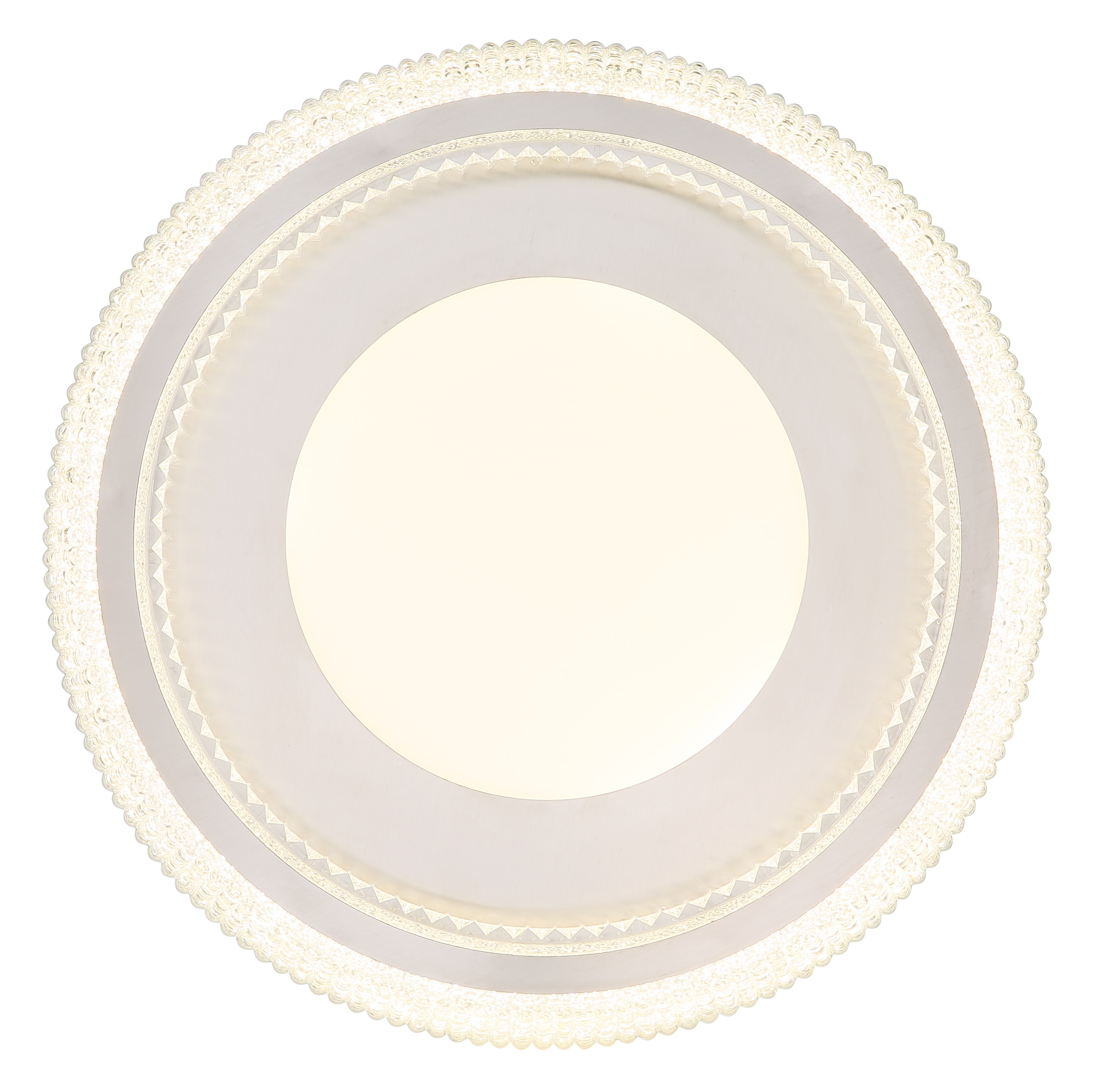 GLOBO LIGHTING LED Deckenleuchte »SHARPER«, Leuchtmittel LED-Modul | LED fest integriert, Deckenlampe/rund/Wohnzimmer/Schlafzimmer/elegant