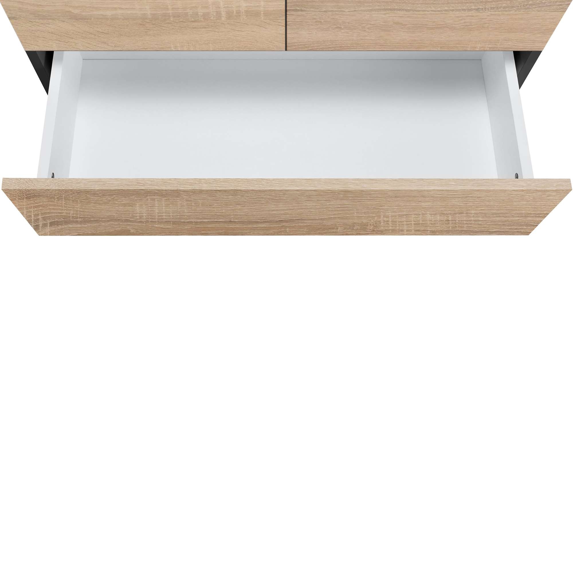 Home affaire Midischrank »Wisla«, mit 4 Türen & 1 Schublade, Breite 76 cm, Höhe 130 cm