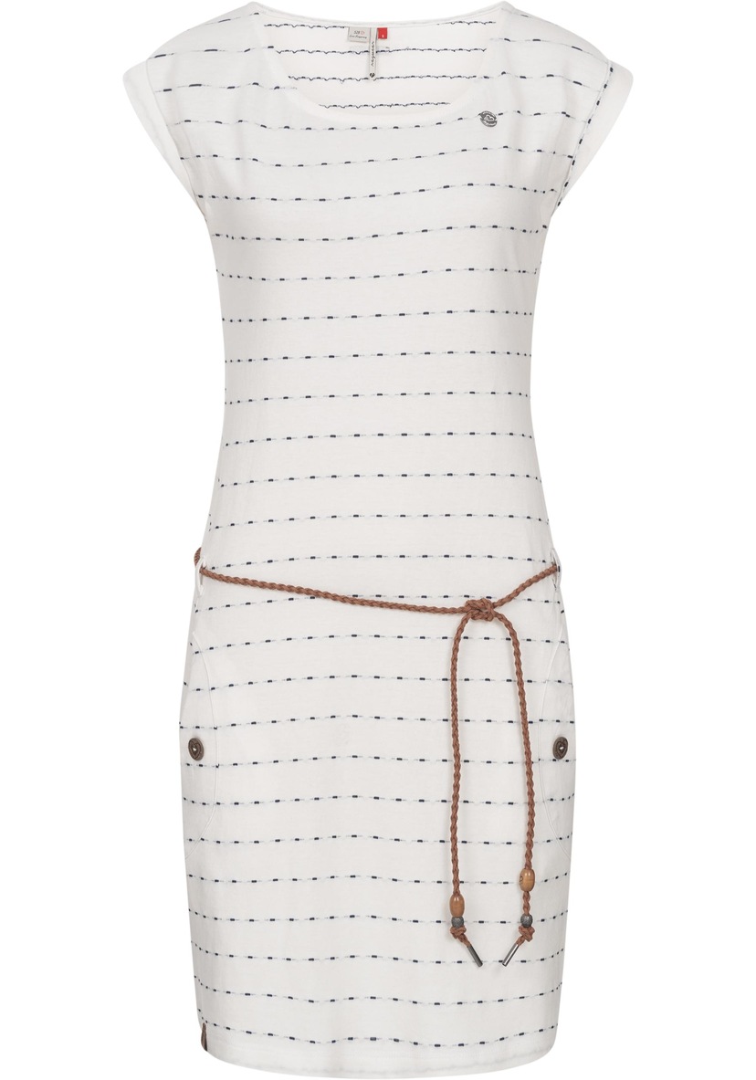 Ragwear Shirtkleid »Chego«, stylisches Sommerkleid mit Bindeband online  bestellen | BAUR
