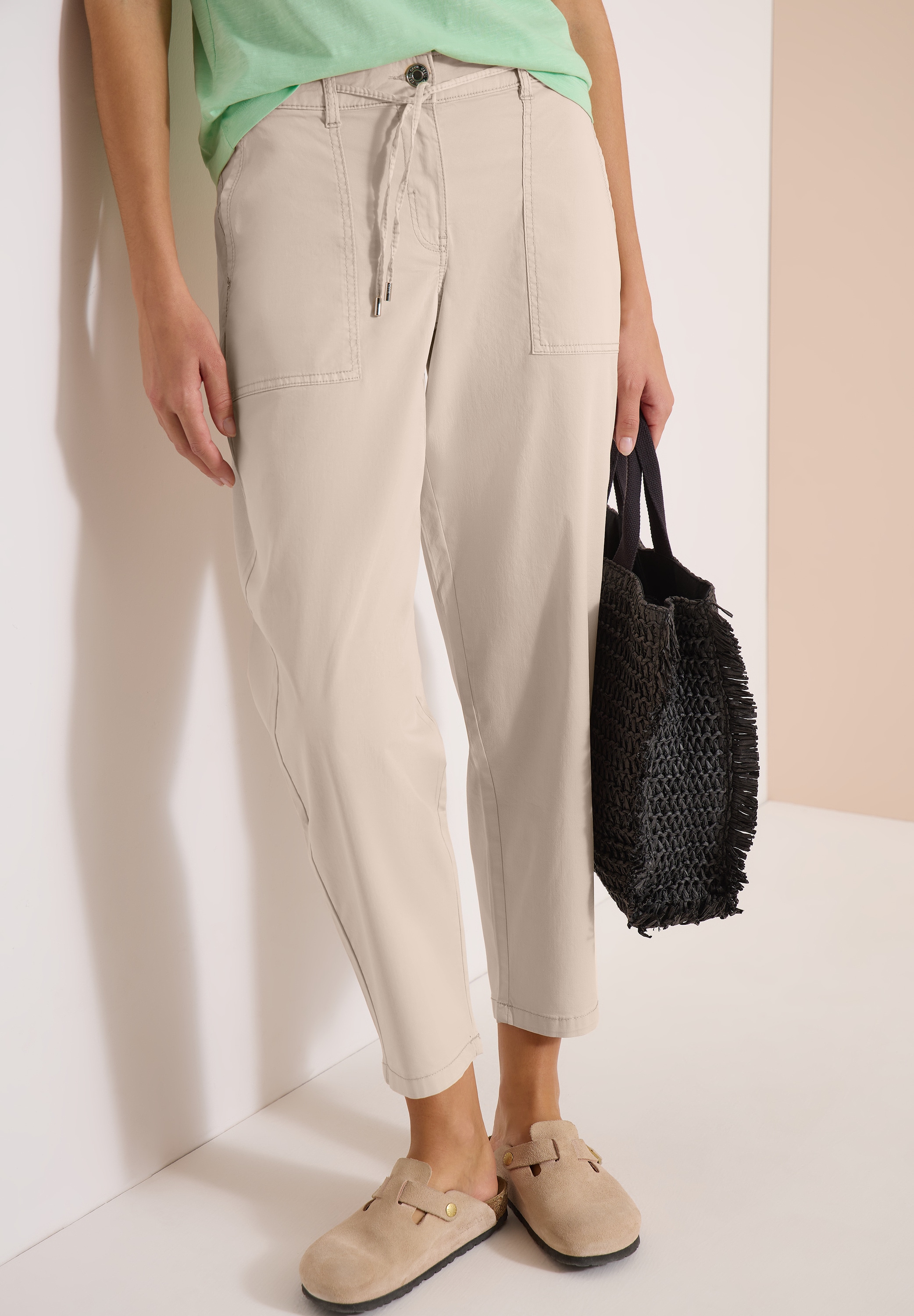 Cecil Stoffhose  Middle Waist