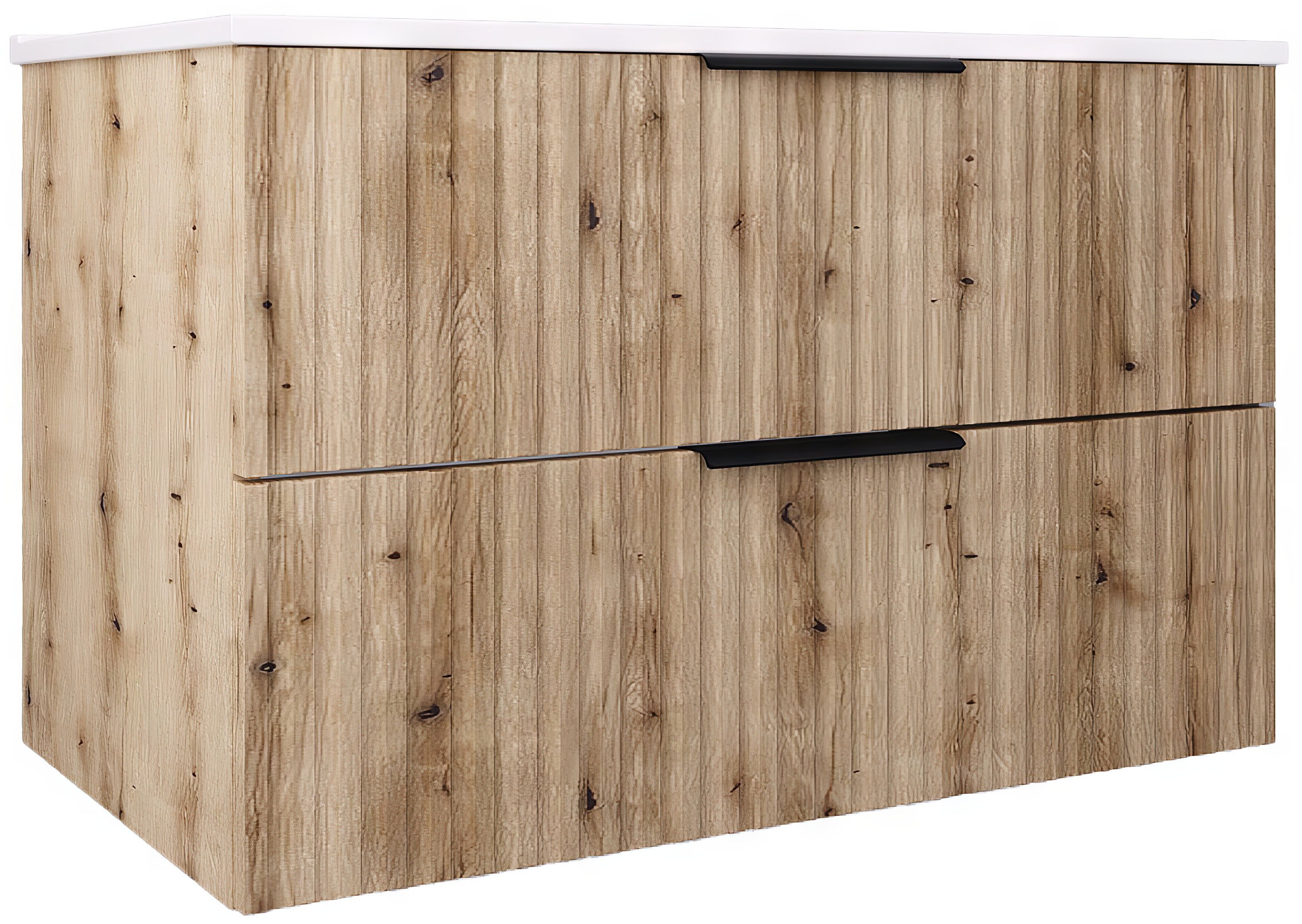 welltime Waschtisch "TIBU mit Waschbecken. 2 Schubladen. 2 Breiten (60/80cm günstig online kaufen