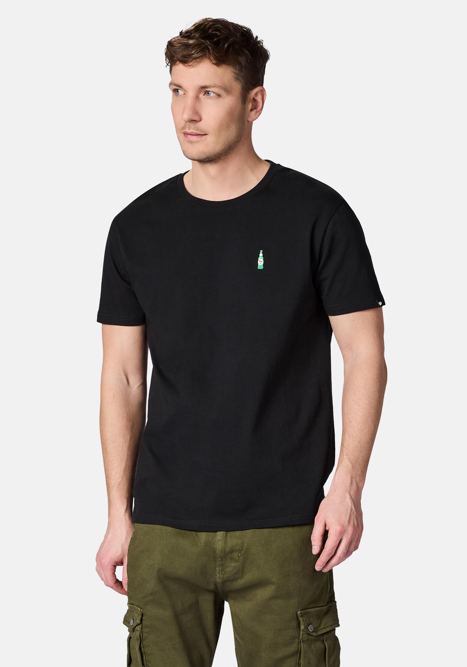 Ragwear T-Shirt "Samms C Gots YOUMODO" Kurzärmliges Shirt mit Flaschen-Stickerei
