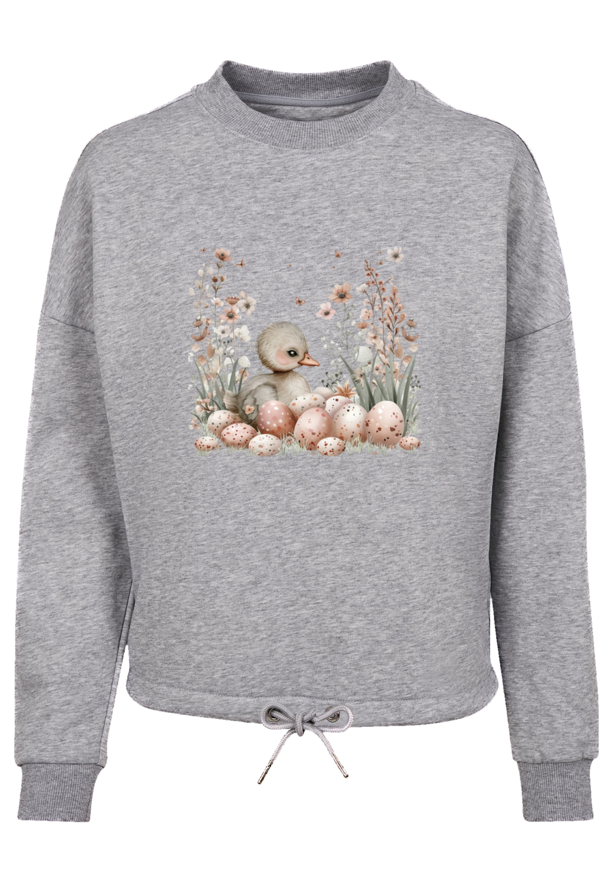 F4NT4STIC Sweatshirt »Ente Ostereier Blumen Küken«, Premium Qualität